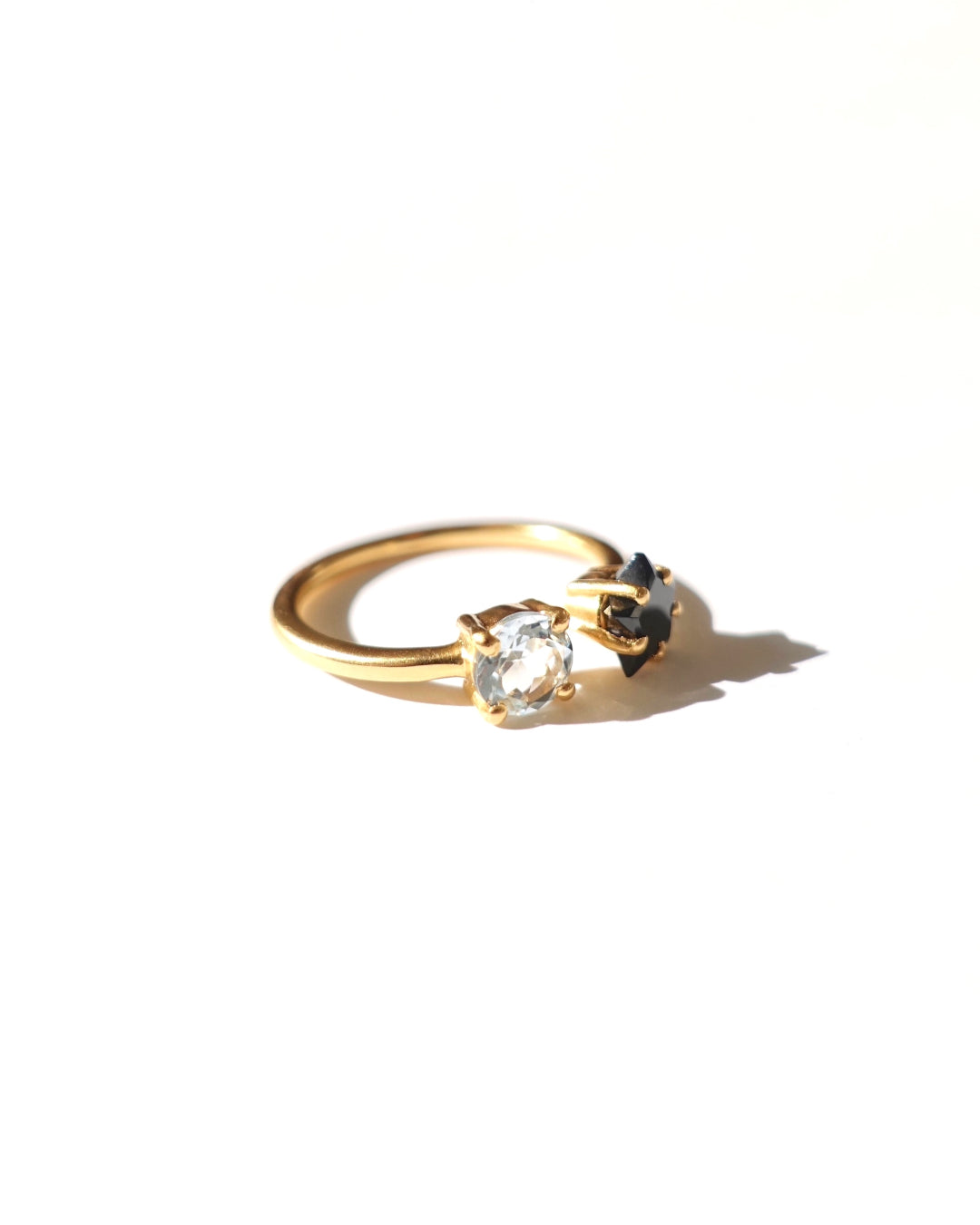 RAW-STONE RING - Sky Blue Topaz - #R003