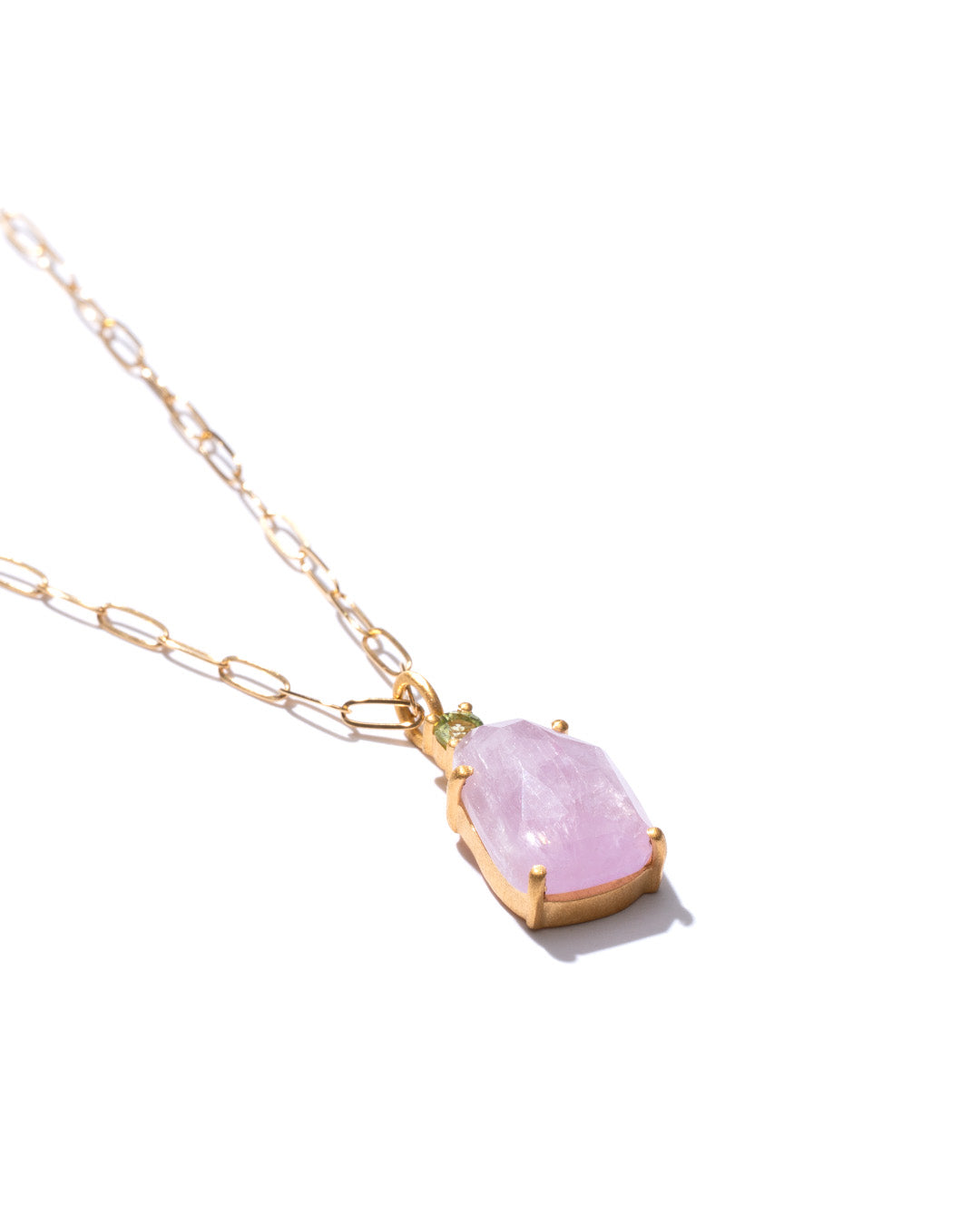 RAW-STONE CHARM - Kunzite - #1093
