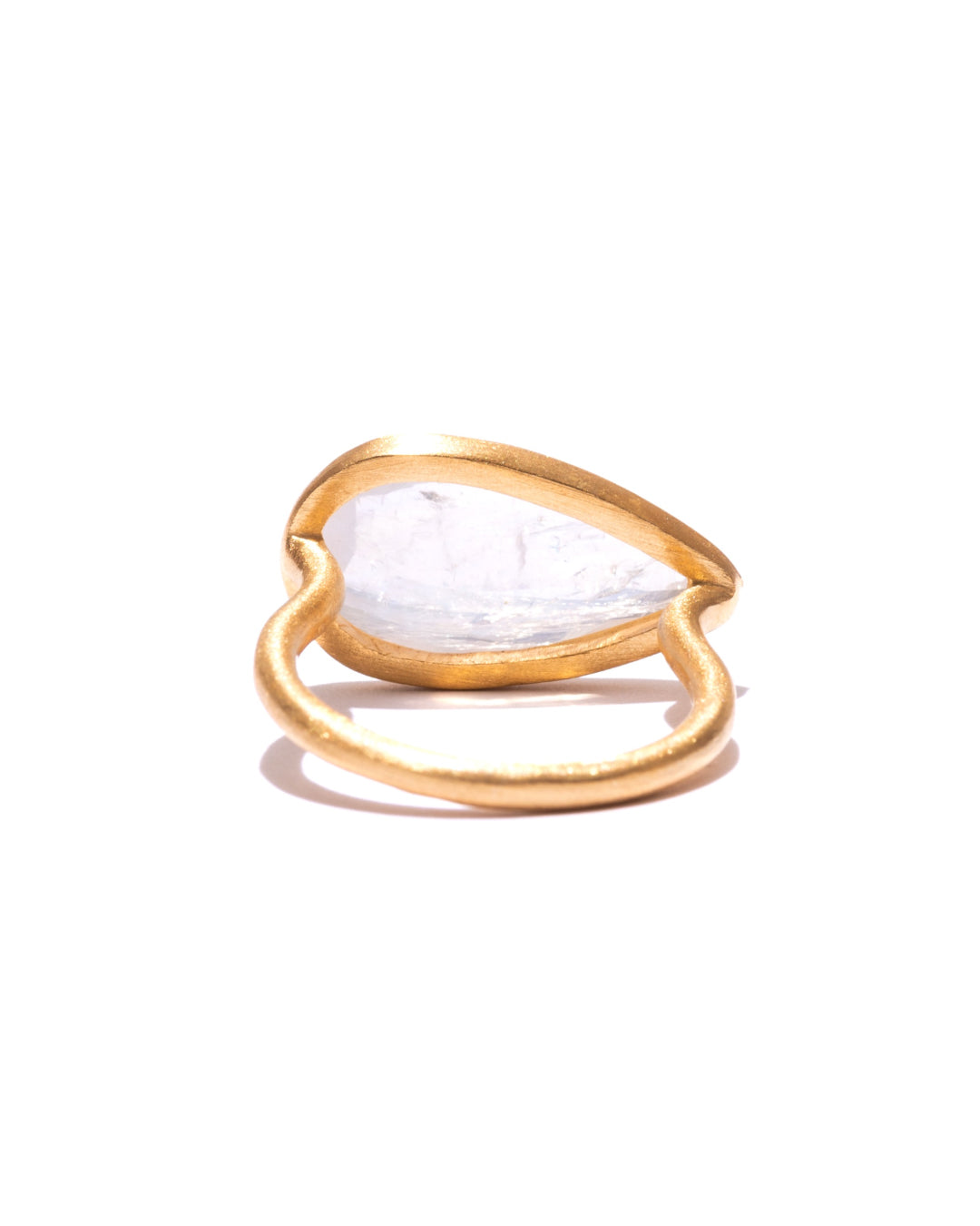 RAW-STONE RING - Moon Stone - #R049