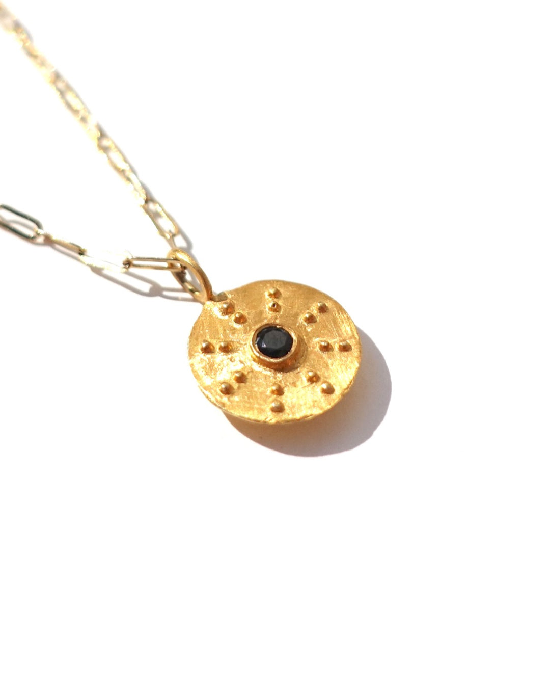 RAW-STONE CHARM - Onyx - #048