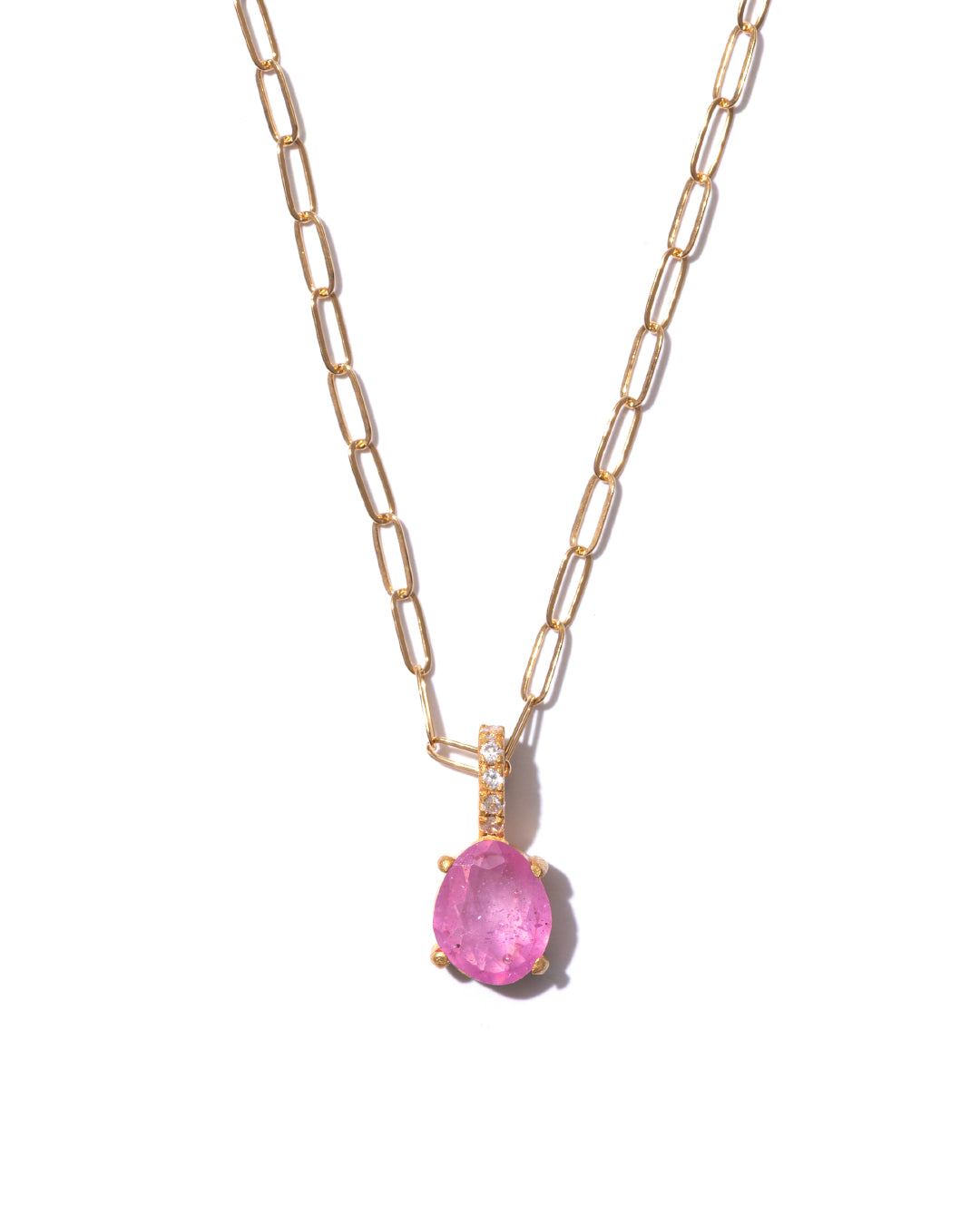 RAW-STONE CHARM - Ruby - #940 – Kui Co. online