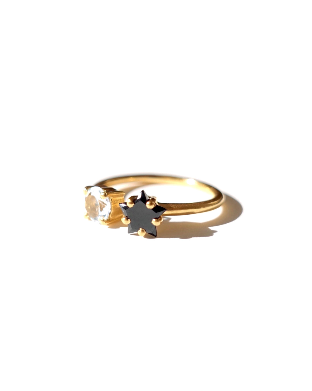 RAW-STONE RING  -  Sky Blue Topaz -  #R003