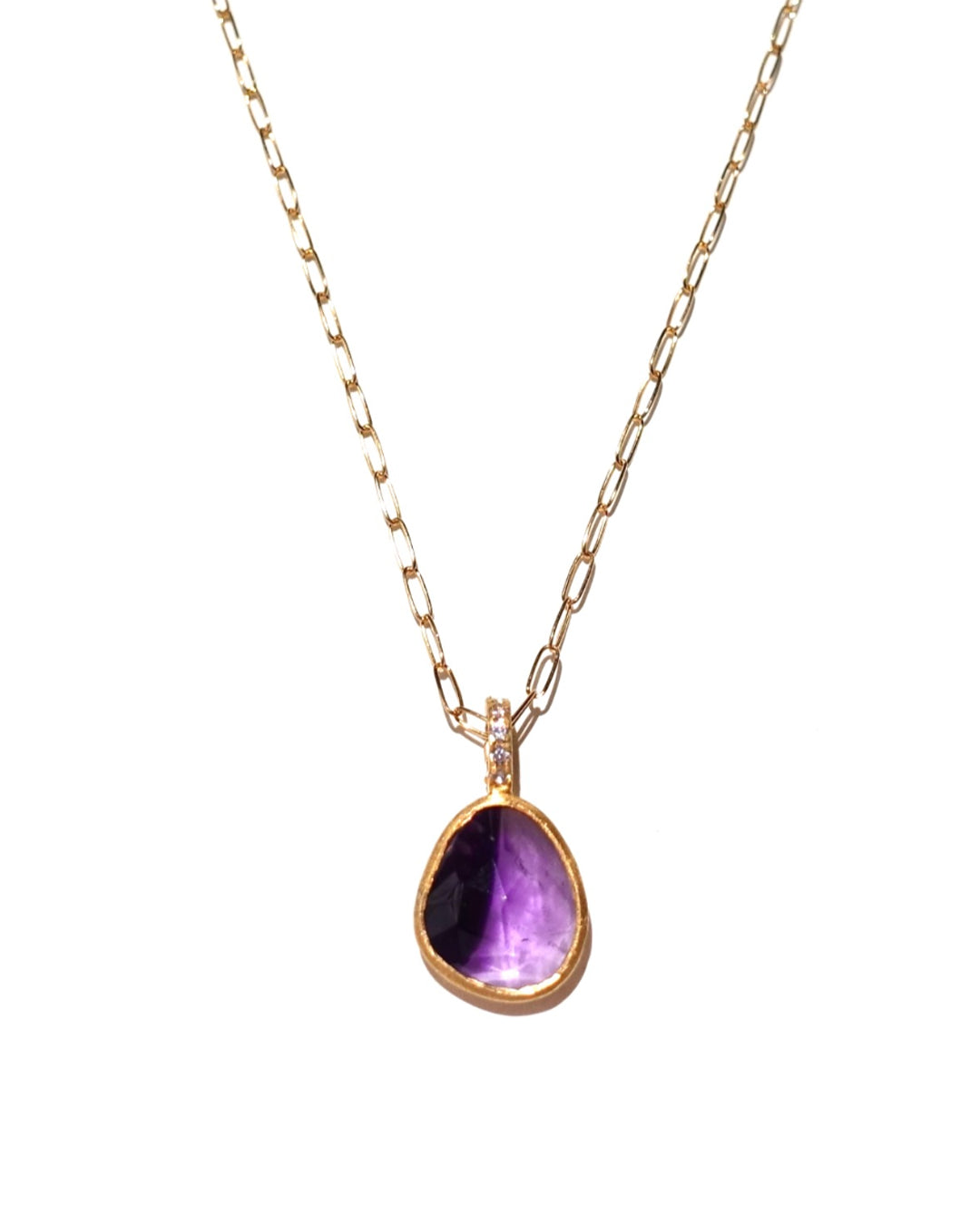 ⑩❣️蘭❣️★Ｎｏ1925 天然石アメジスト★15ｇ RAW-STONE CHARM - Amethyst - #002 – Kui Co. online