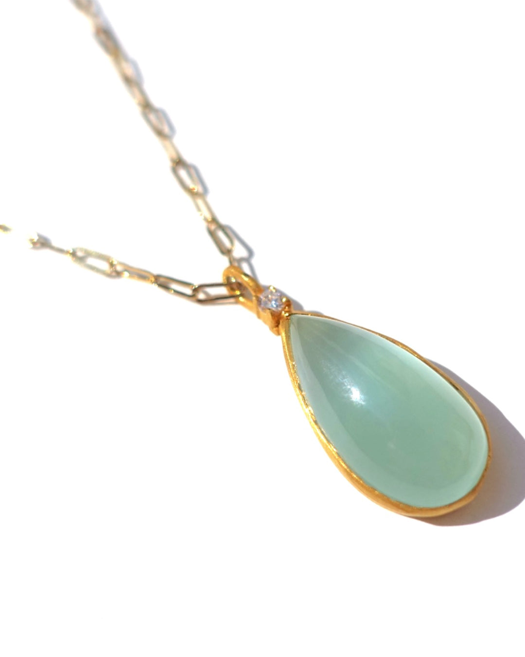 RAW-STONE CHARM - Aquamarine - #w25 – Kui Co. online