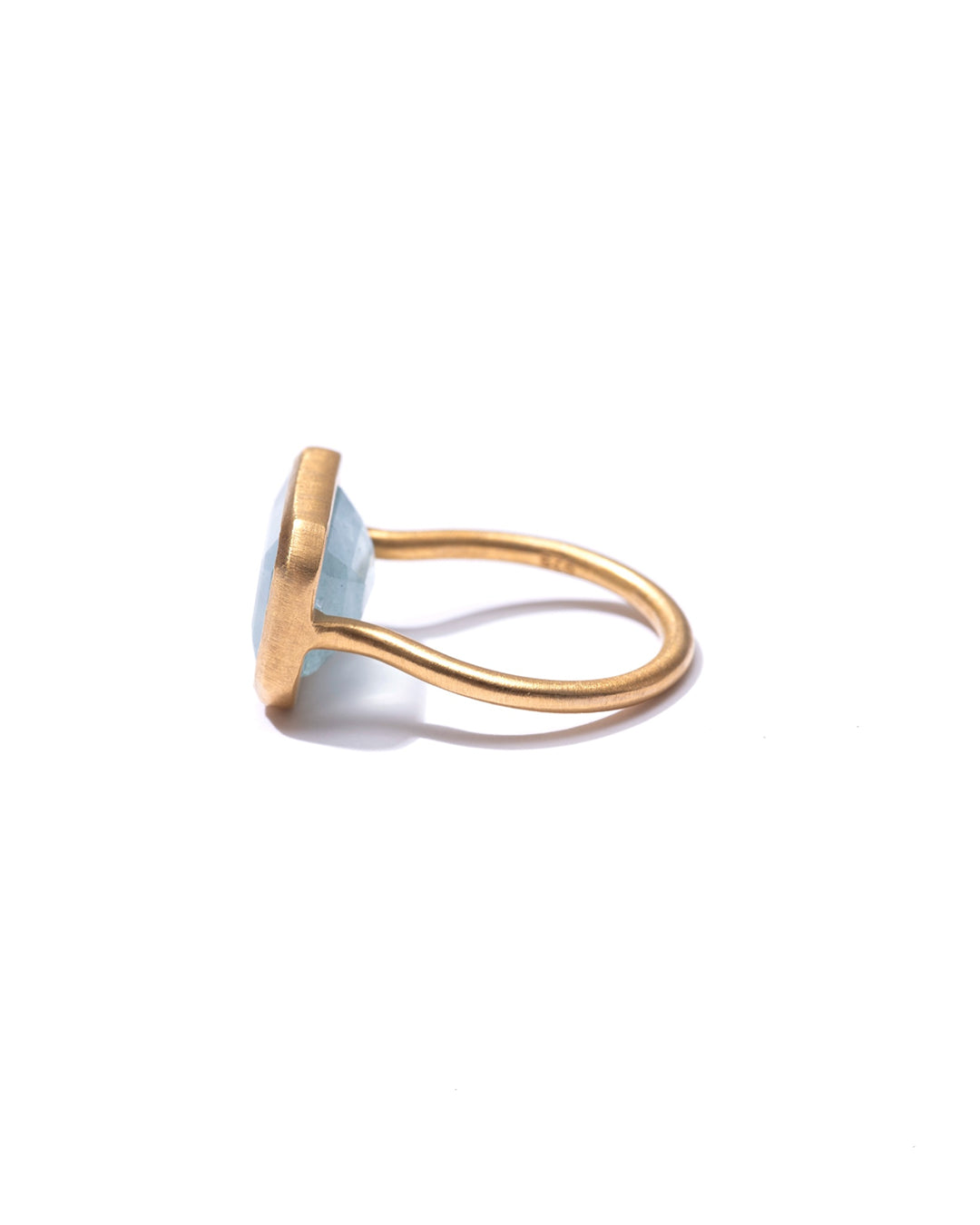 RAW-STONE RING  -  Aquamarine -  #155