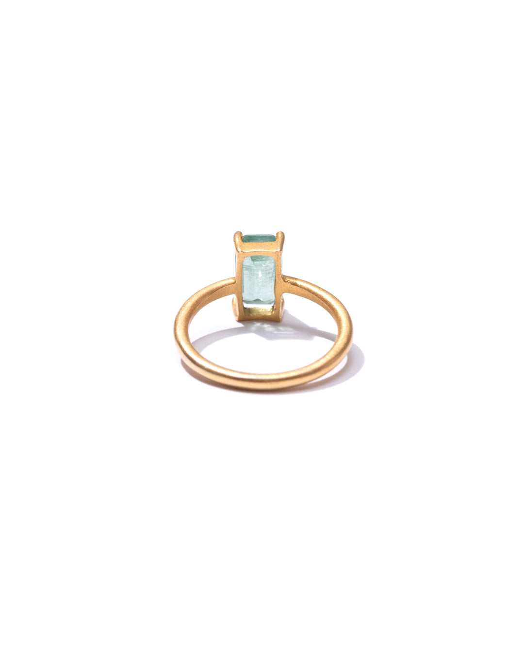RAW-STONE RING  -  Green Kyanite -  #123