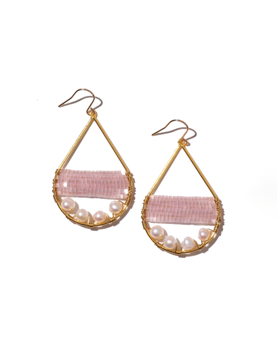 Signature Earrings  -  Water Pearl -  #010