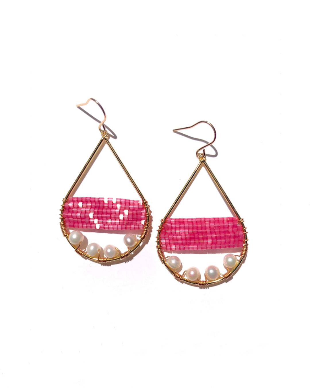 Signature Earrings  -  Water Pearl -  #021