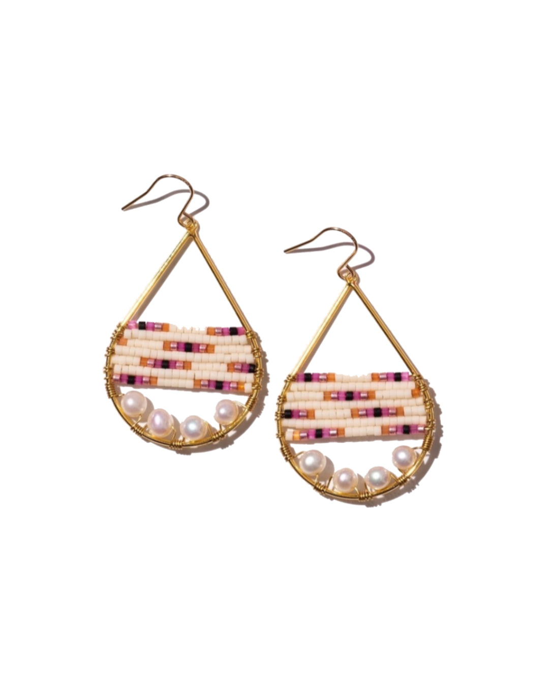 Signature Earrings  -  Water Pearl -  #002