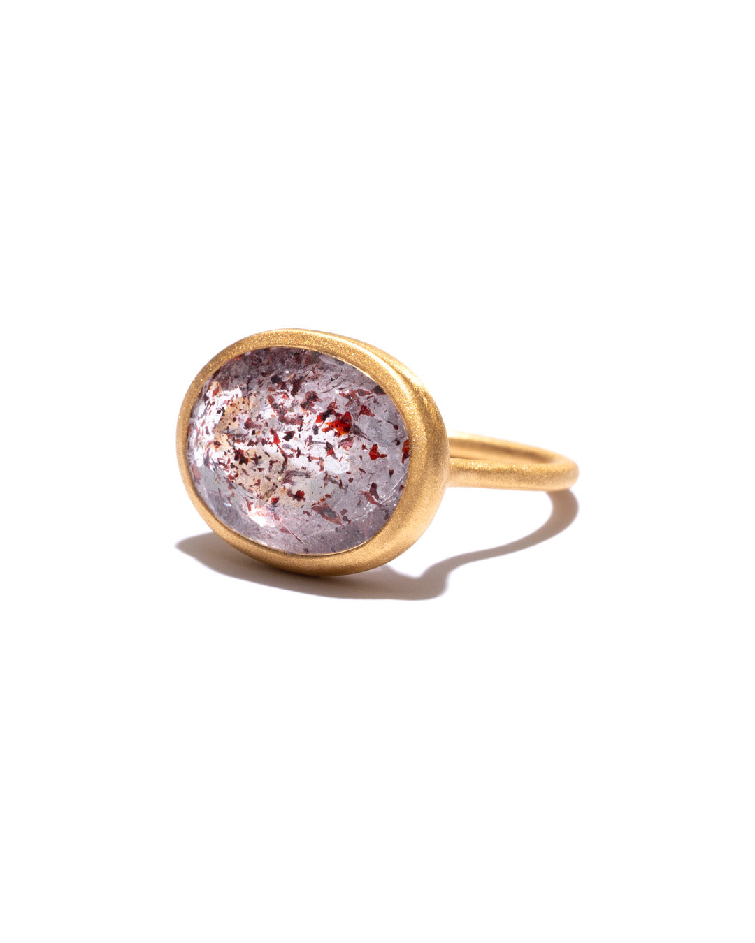 RAW-STONE RING - Super Seven -  #2036