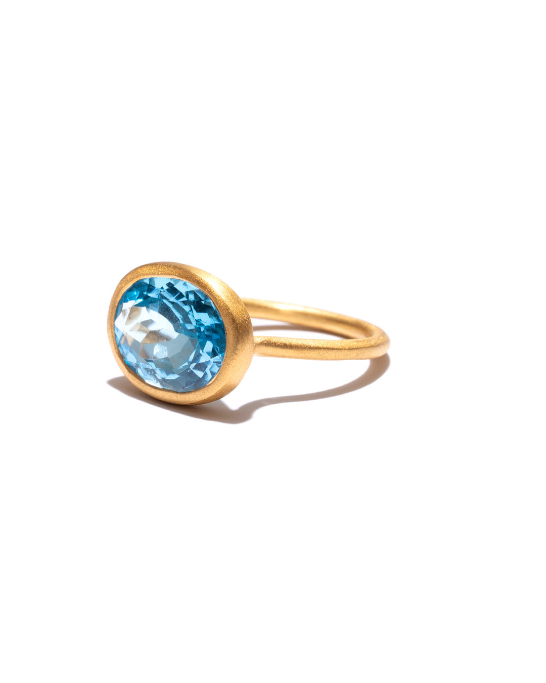 RAW-STONE RING - Topaz -  #2035