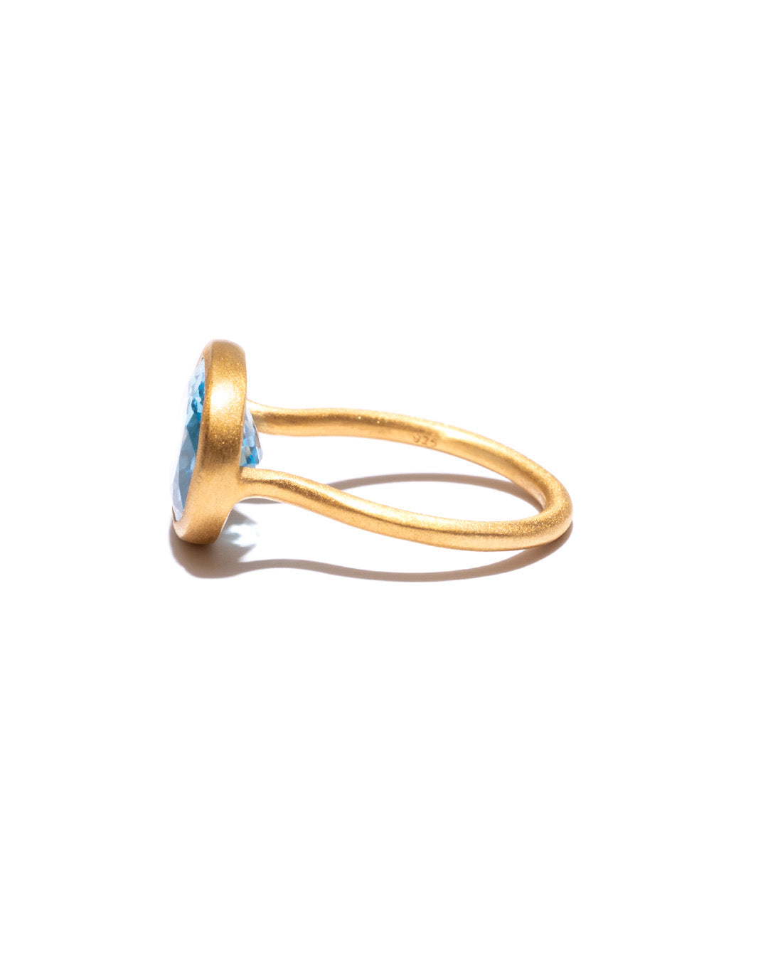 RAW-STONE RING - Topaz -  #2035