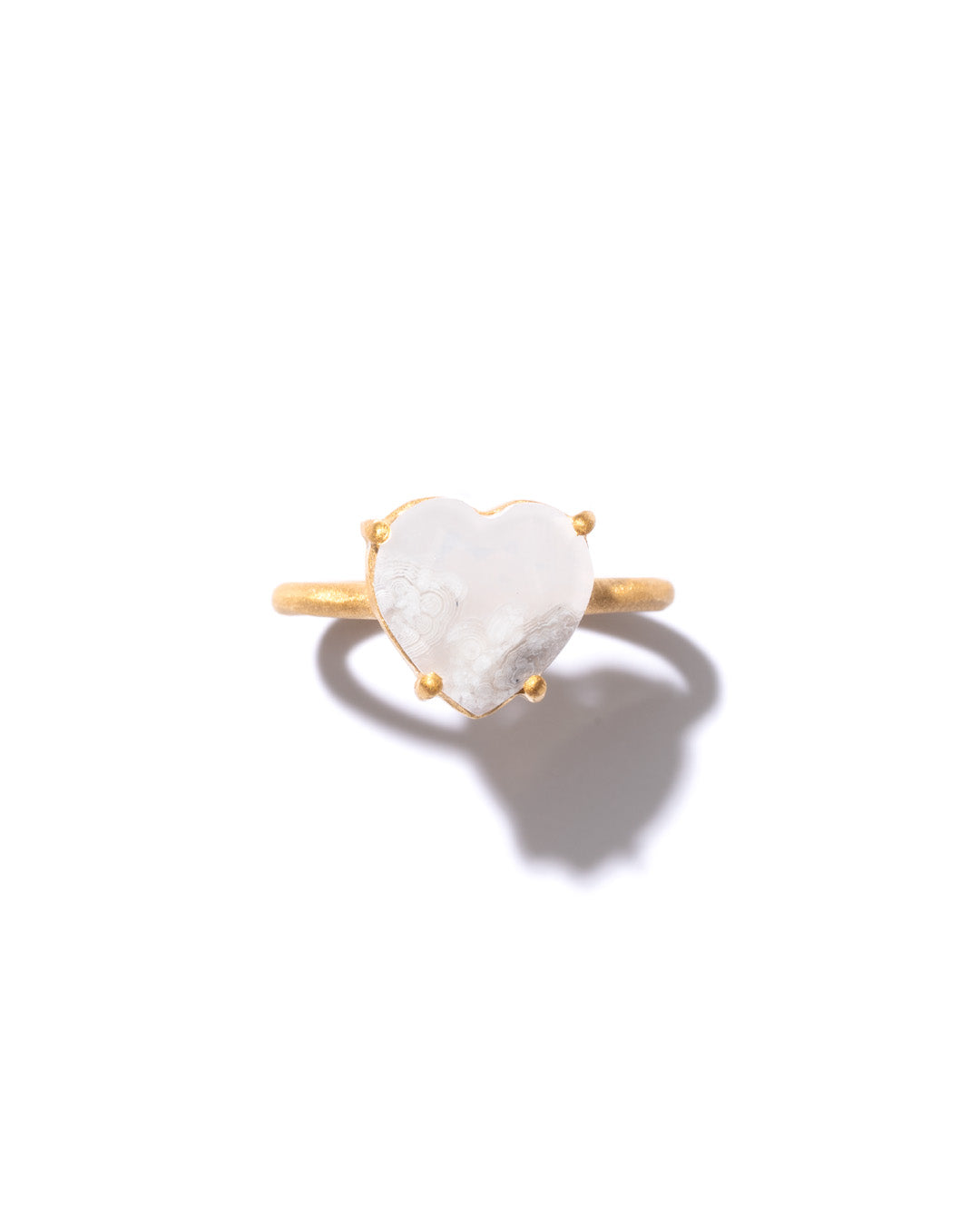 BANDED RING - Luna Agate -  #259