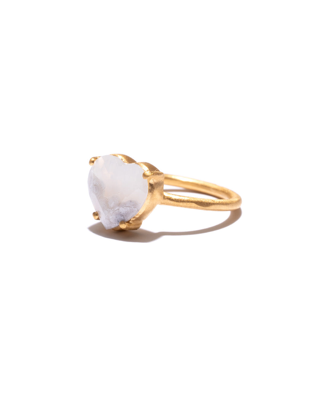 BANDED RING - Luna Agate -  #259