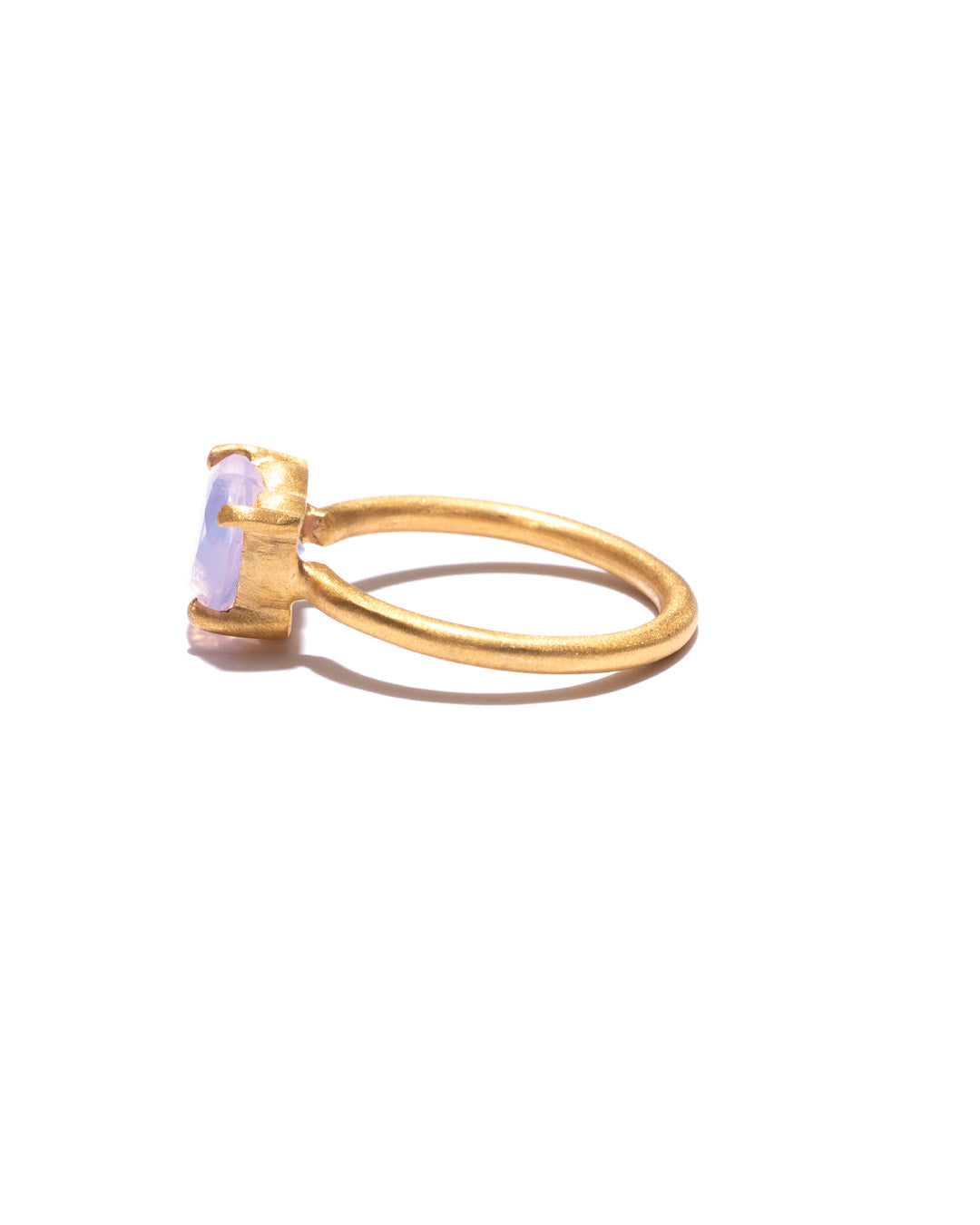 RAW-STONE RING - Lavender Quartz -  #1662
