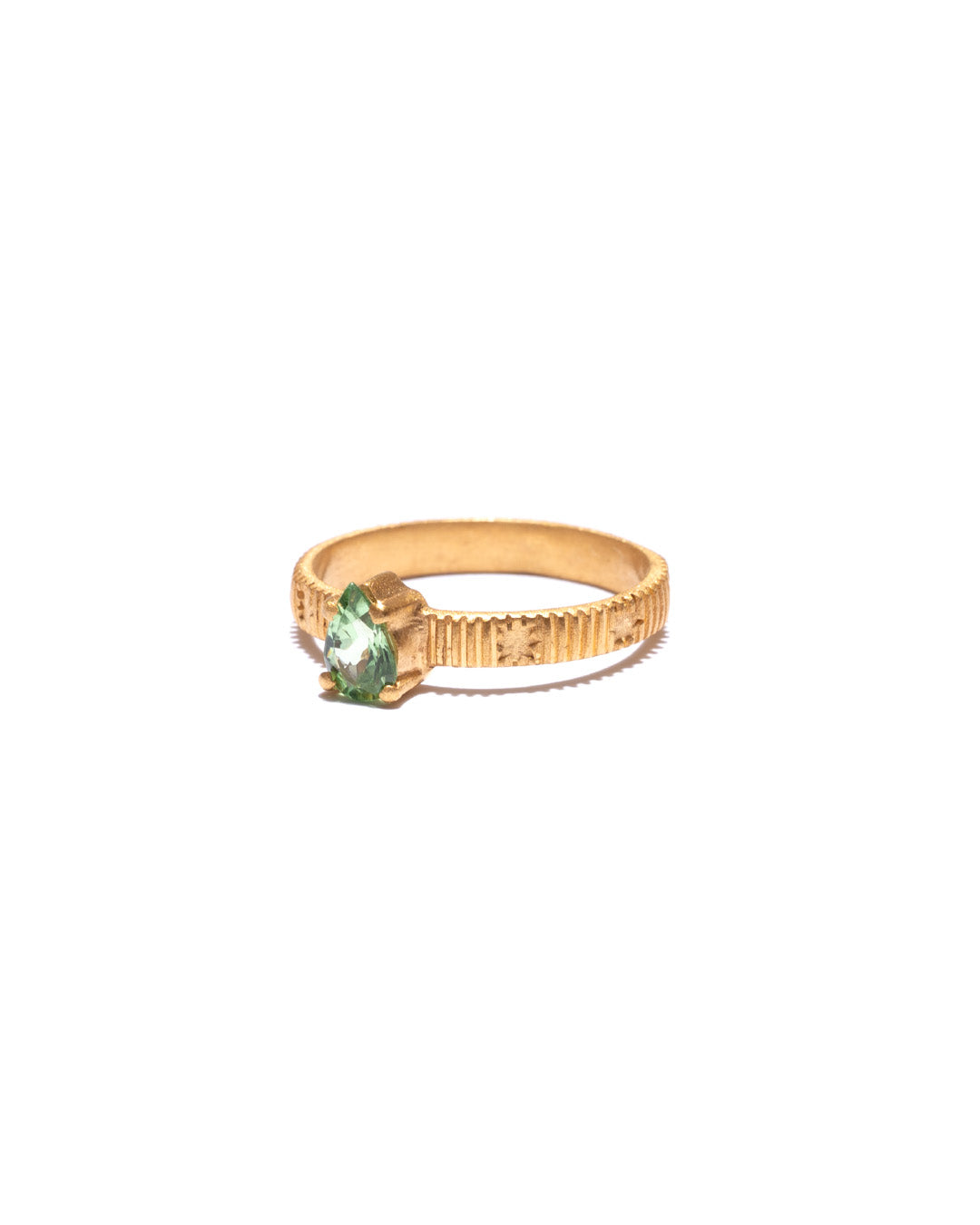 LINO RING - Mint Garnet -  #071