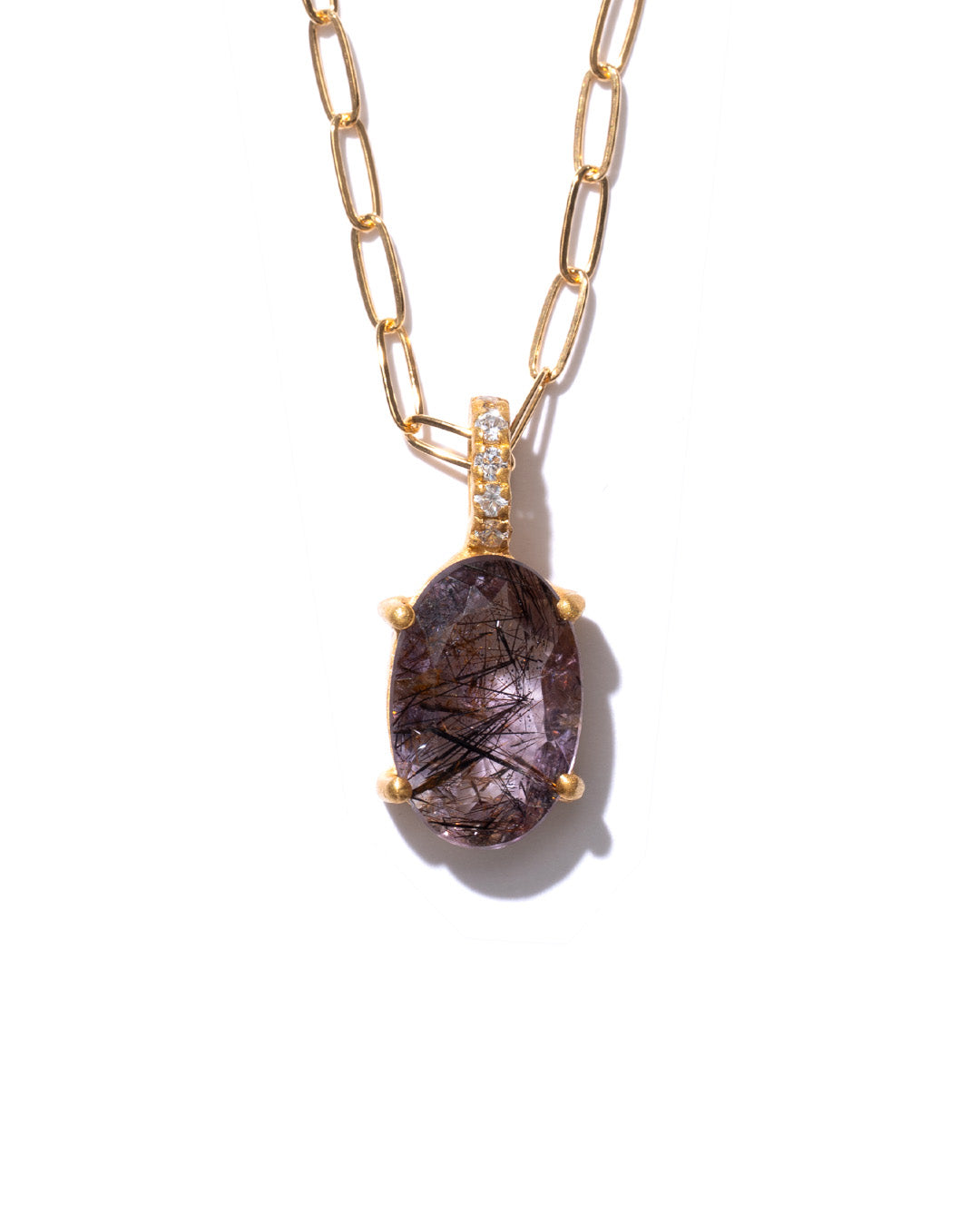 RAW-STONE CHARM - Super Seven -  #1091