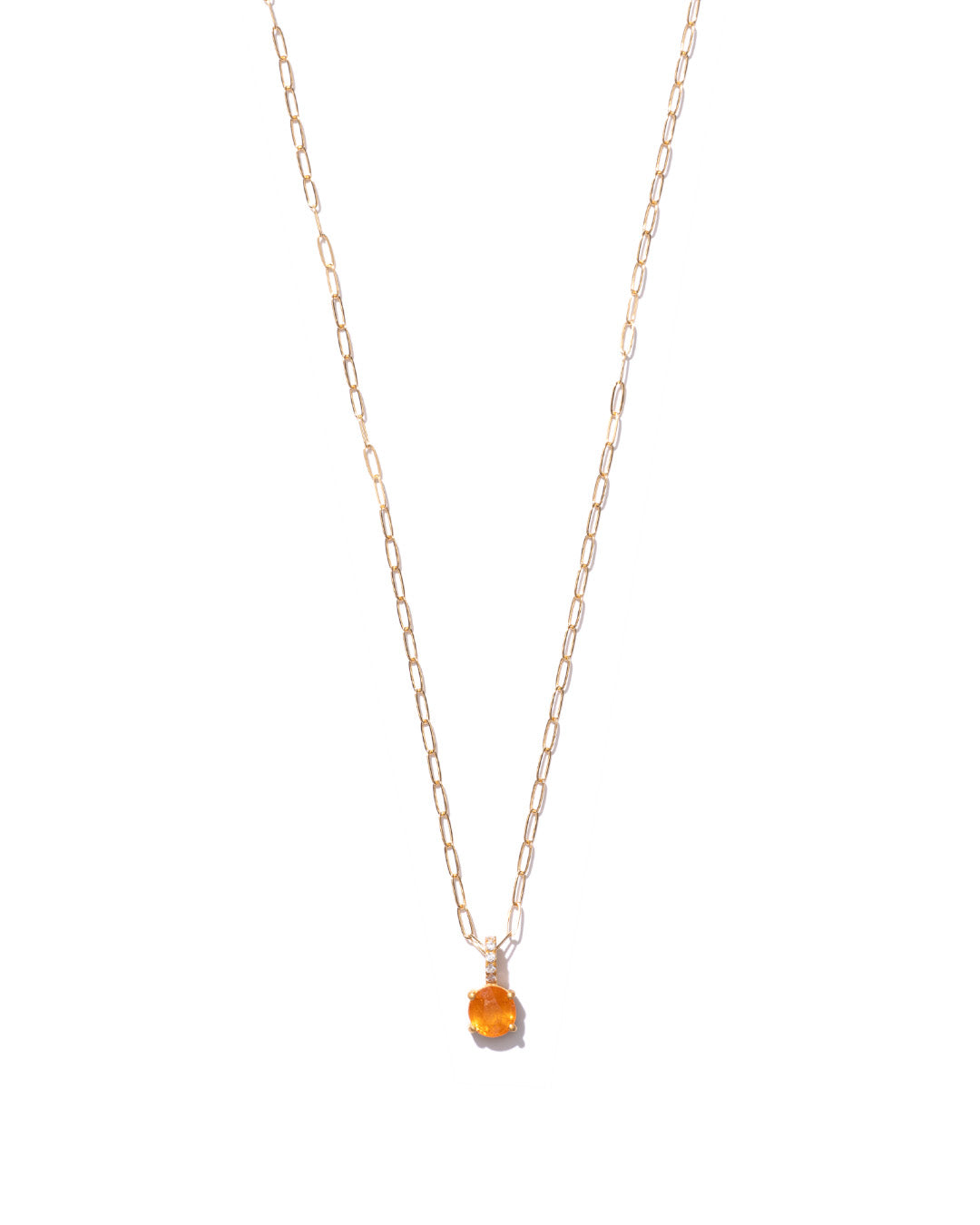 RAW-STONE CHARM - Fanta Garnet -  #1094