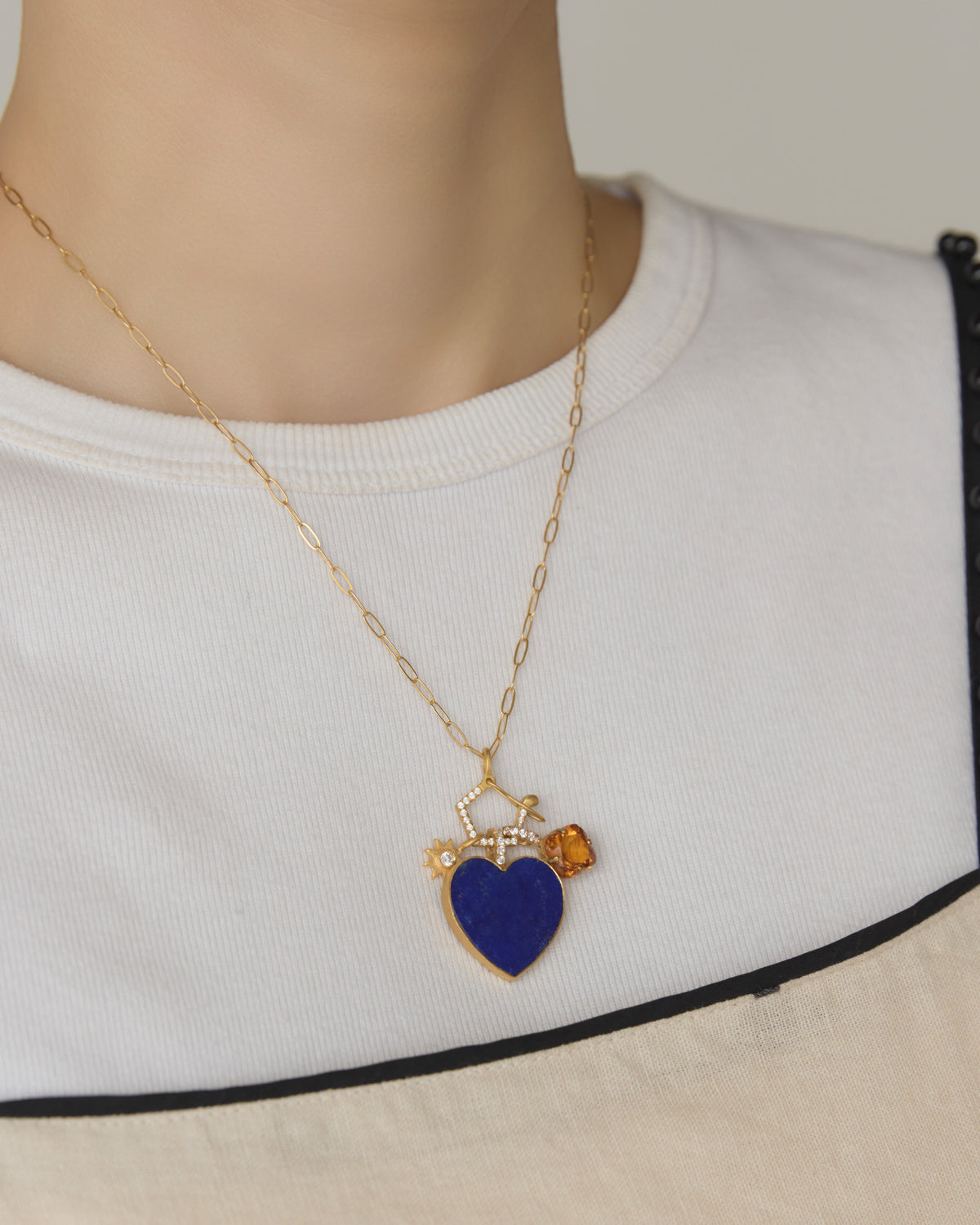 FRAGMENT CHARM L - Lapis Lazuri -  #005