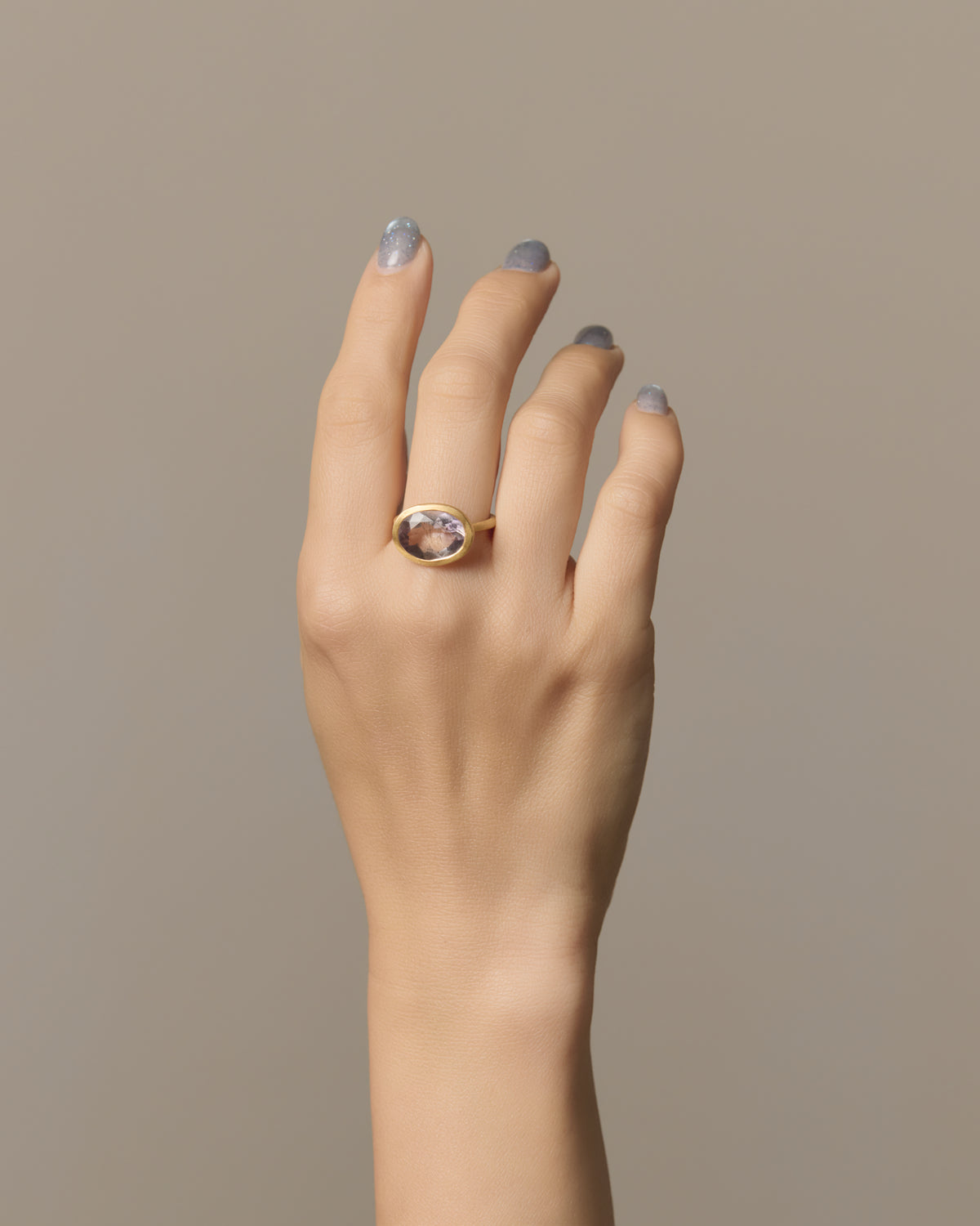 RAW-STONE RING  -  Super Seven -  #282