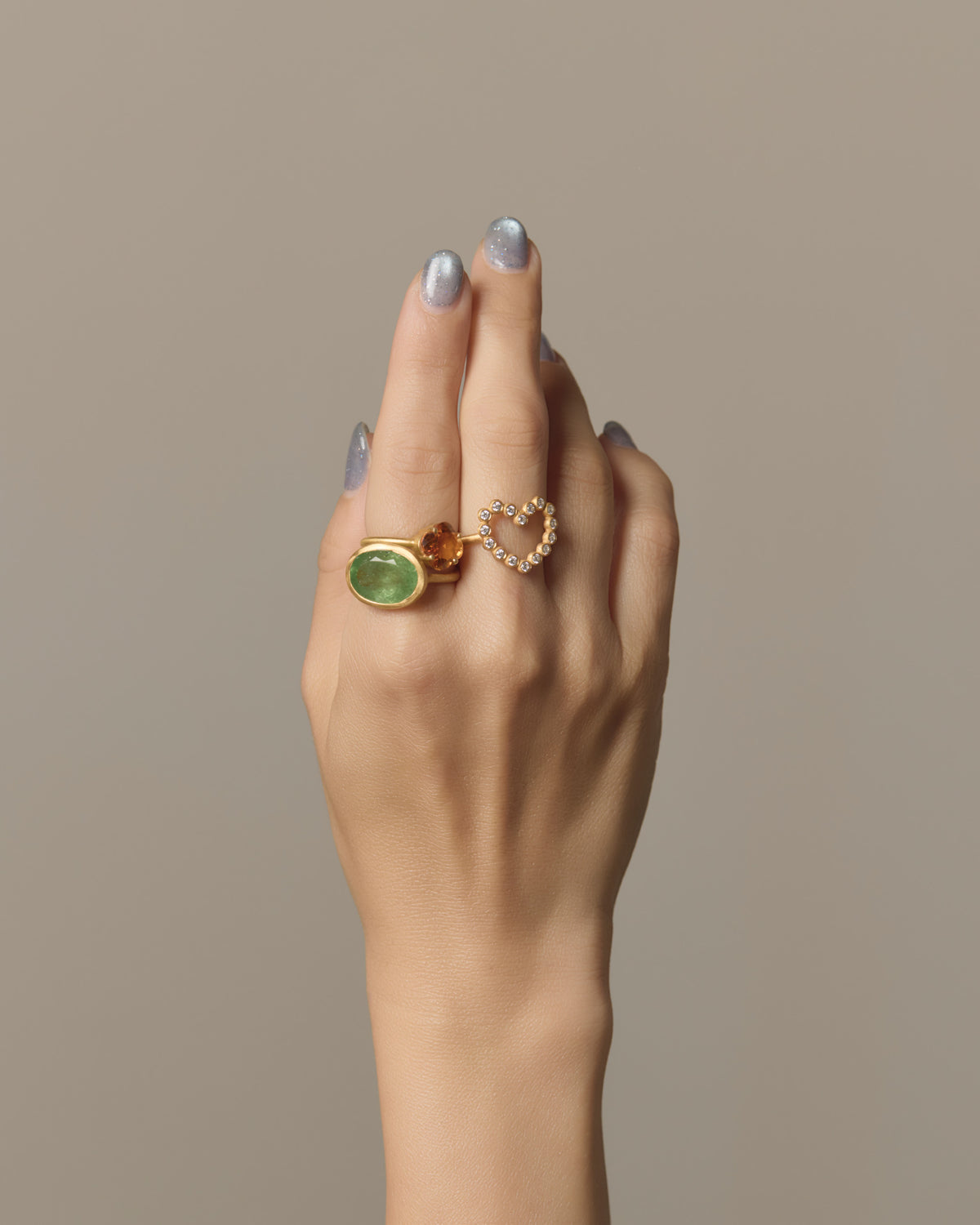 COCO RING - Cubic Zirconia -  #002