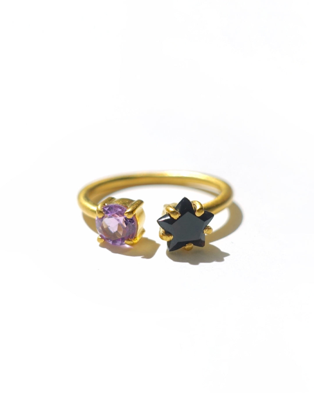 RAW-STONE RING  -  Amethyst -  #R031