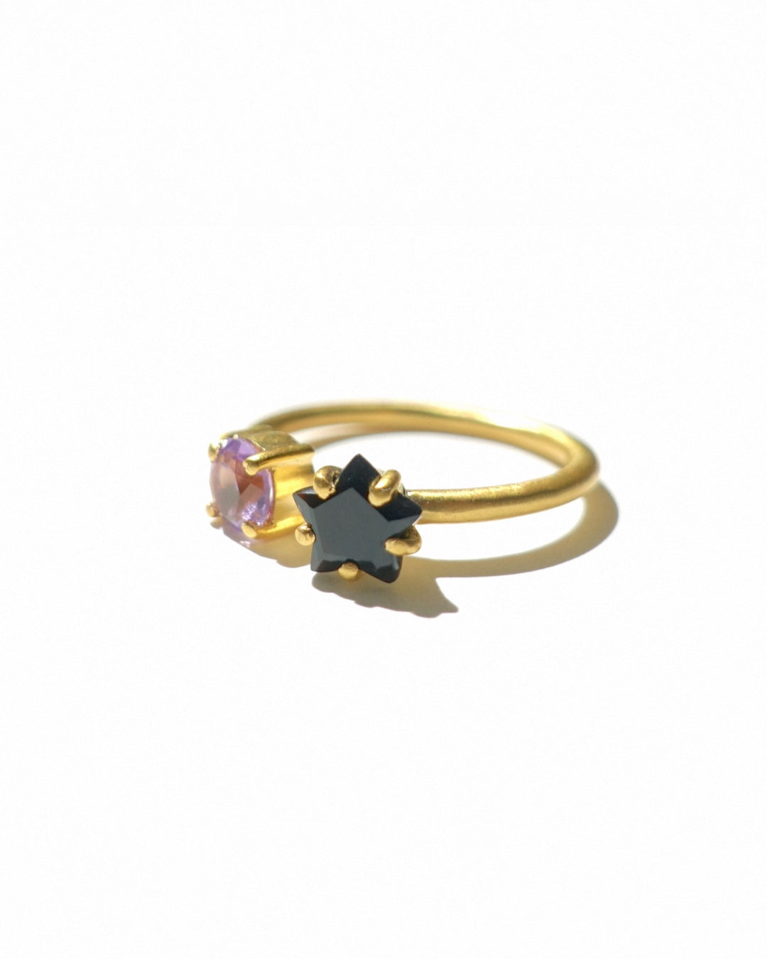 RAW-STONE RING  -  Amethyst -  #R031