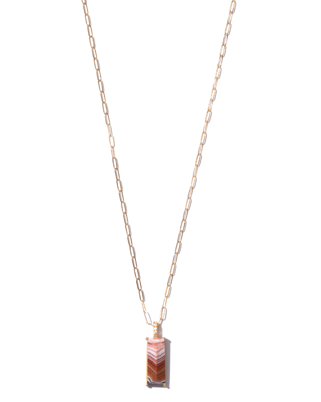 BANDED CHARM - Dryhead Agate -  #019