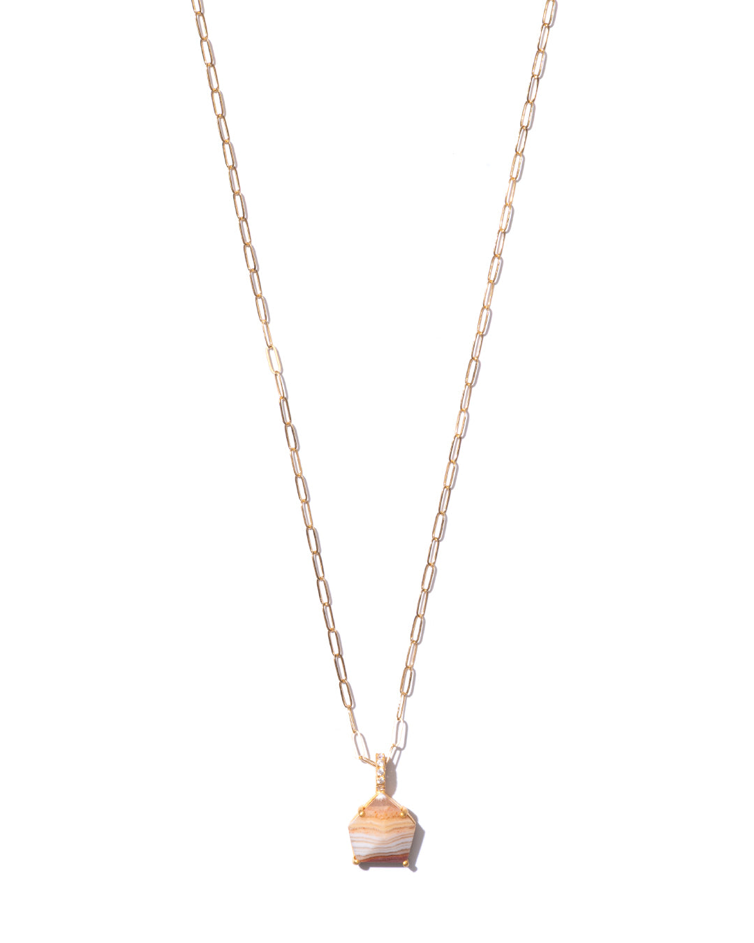 BANDED CHARM - Dryhead Agate -  #026