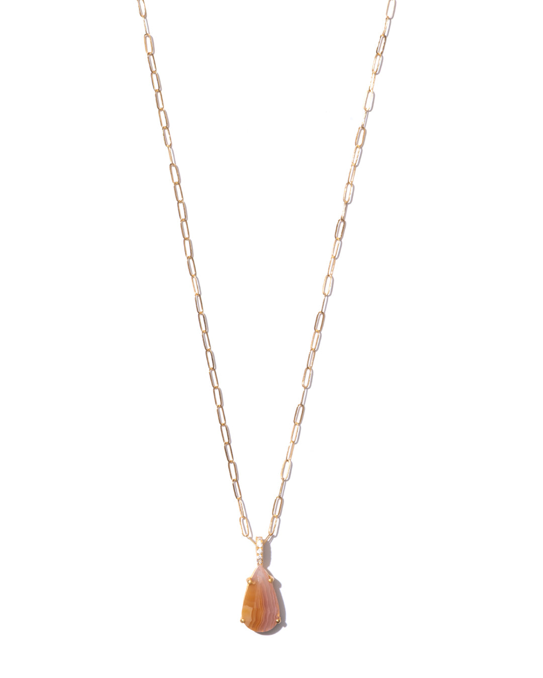 BANDED CHARM - Laguna Agate -  #065
