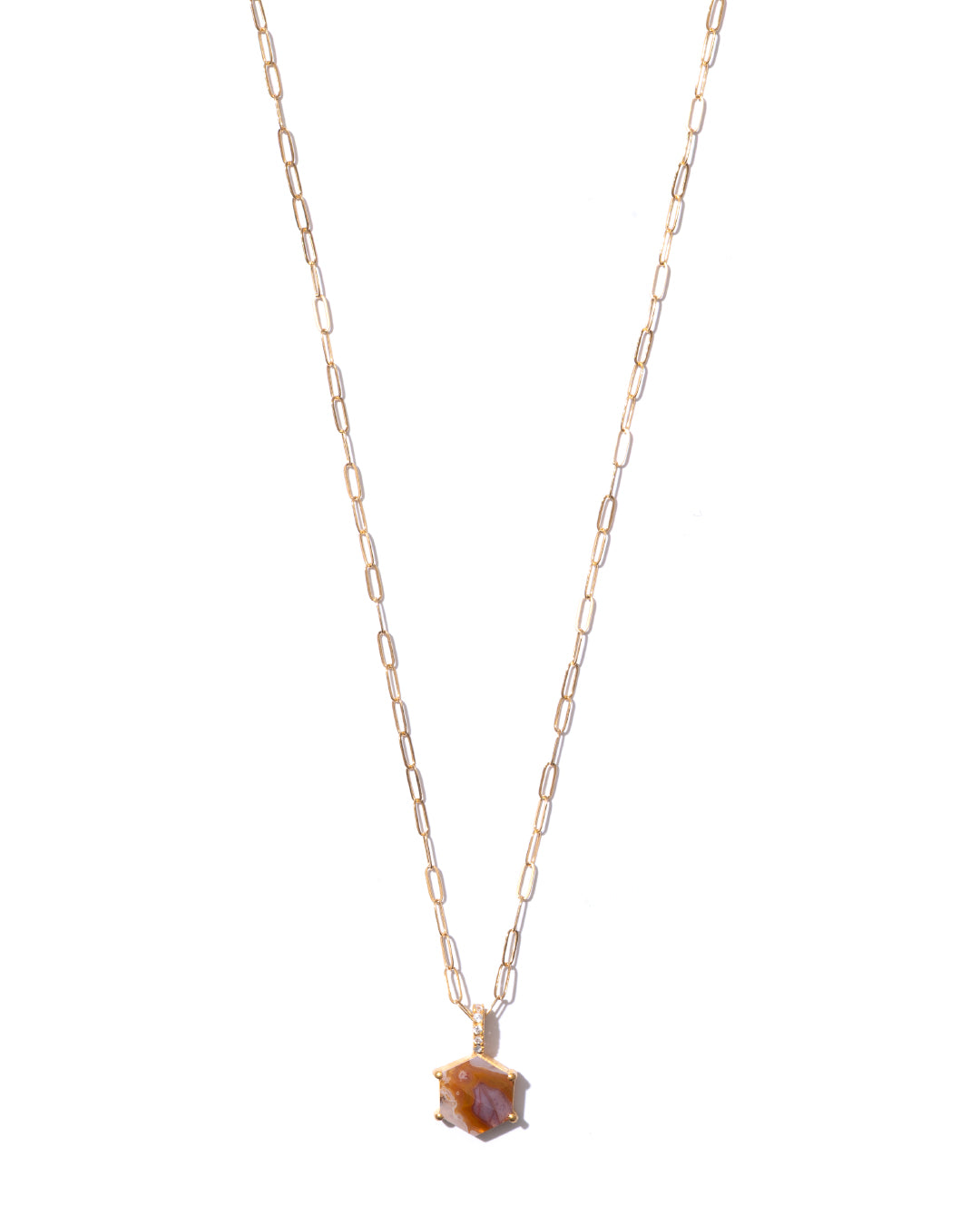 BANDED CHARM - Agate -  #074