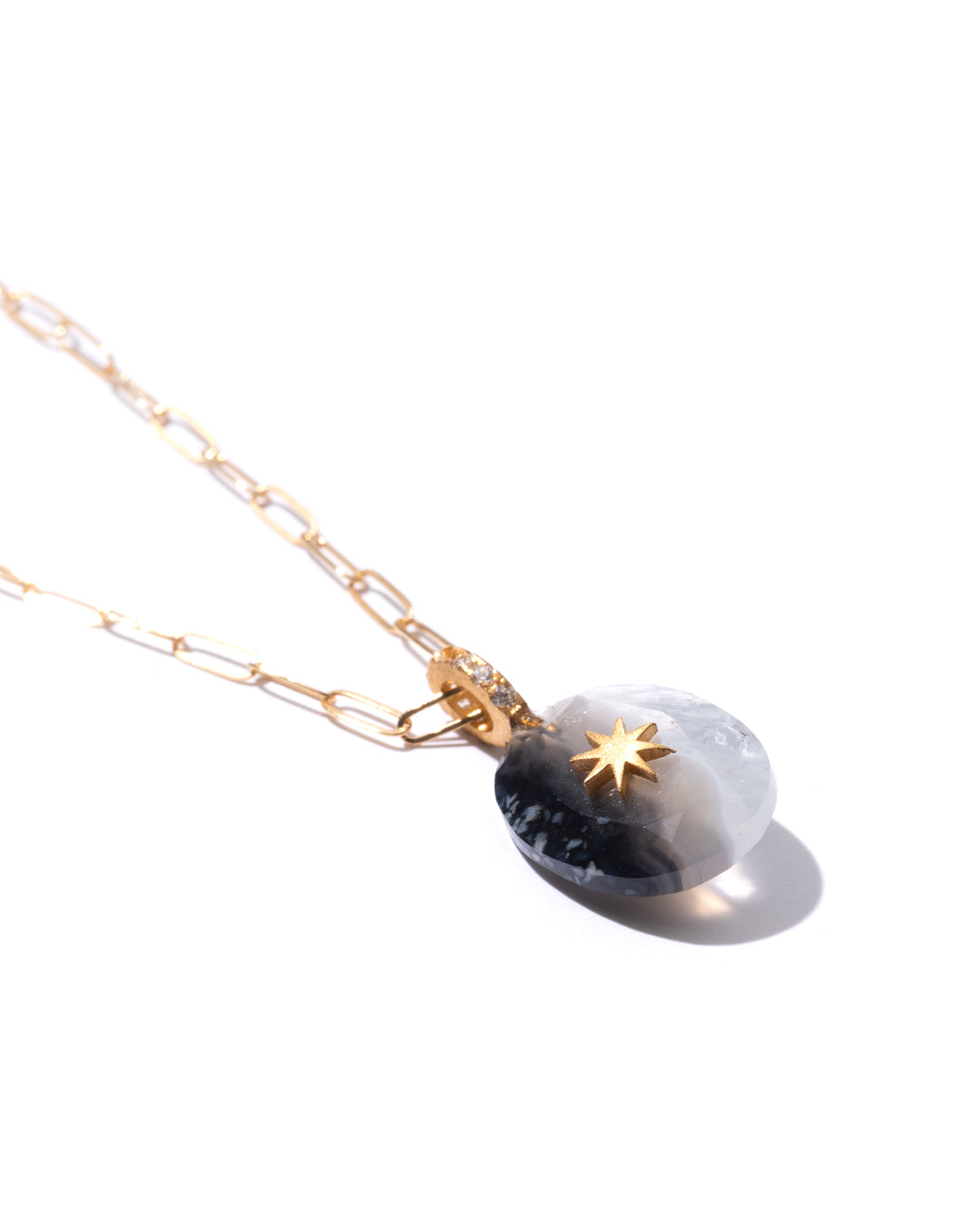 BANDED CHARM - Agate -  #127