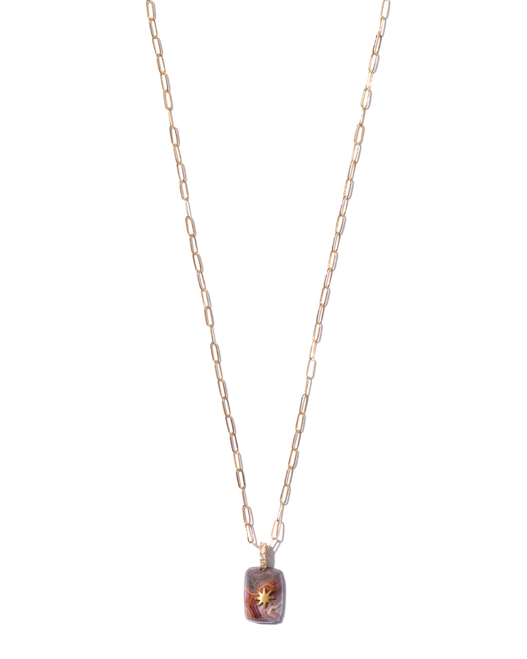 BANDED CHARM - Dryhead Agate -  #130