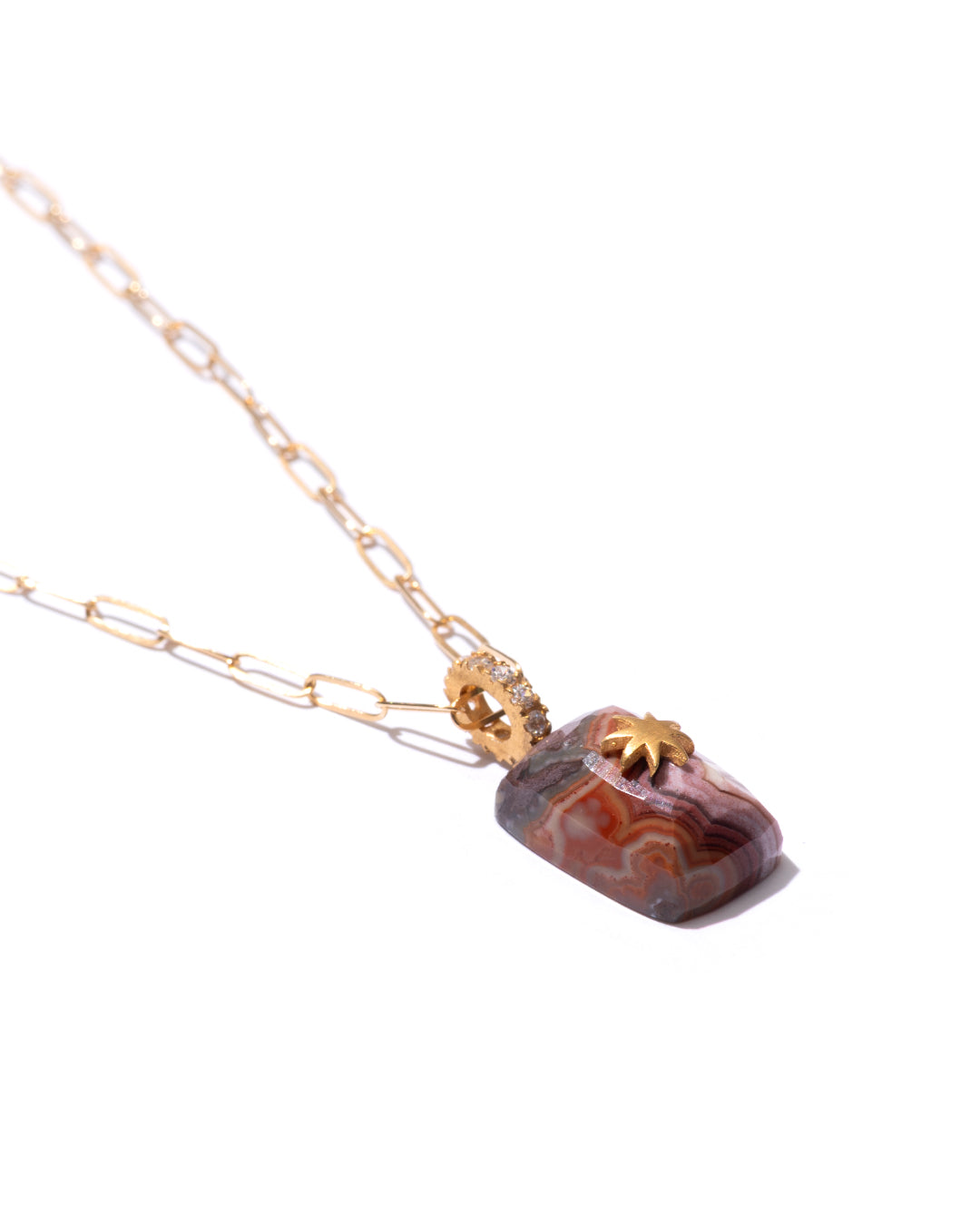 BANDED CHARM - Dryhead Agate -  #130