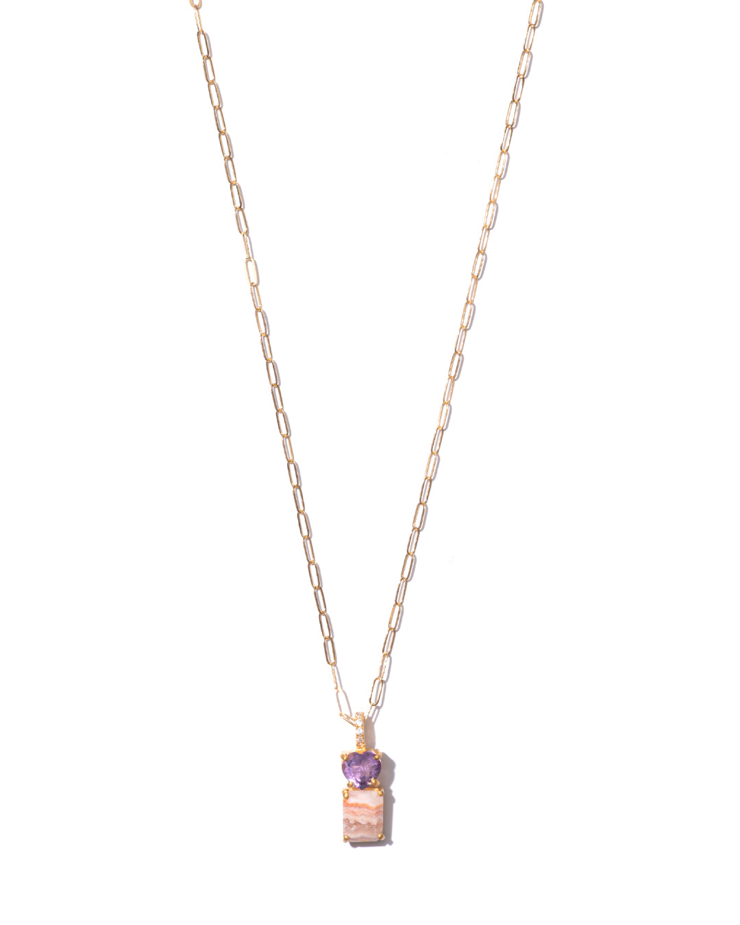 BANDED CHARM - Lace Agate -  #223