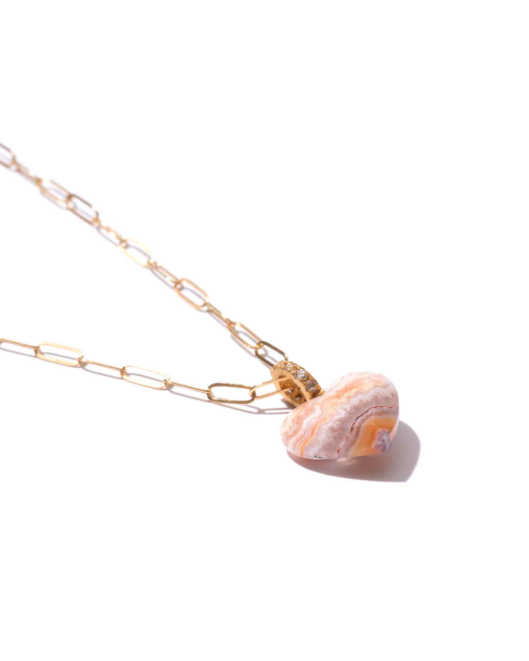 BANDED CHARM - Lace Agate -  #236