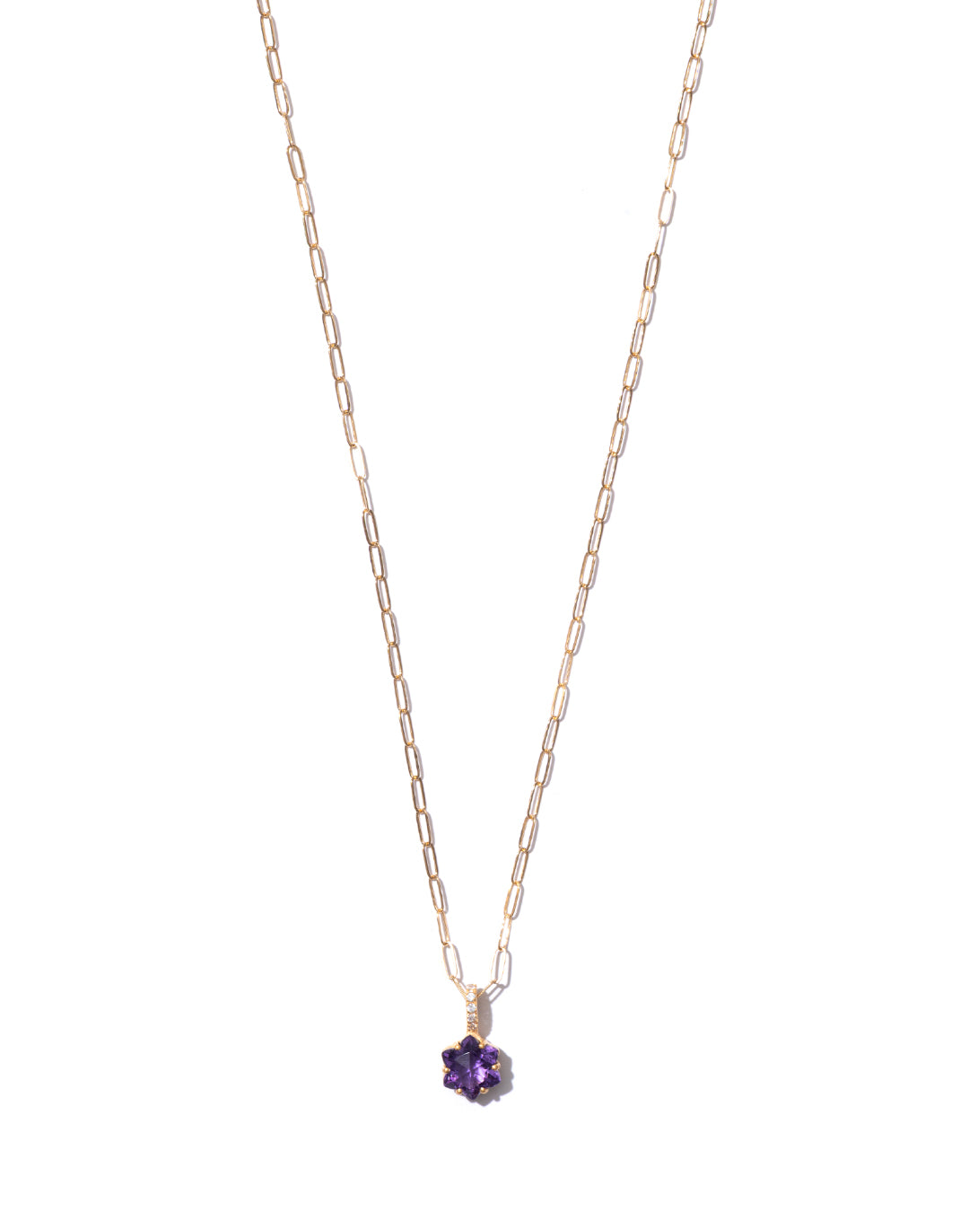 RAW-STONE CHARM - Amethyst -  #629