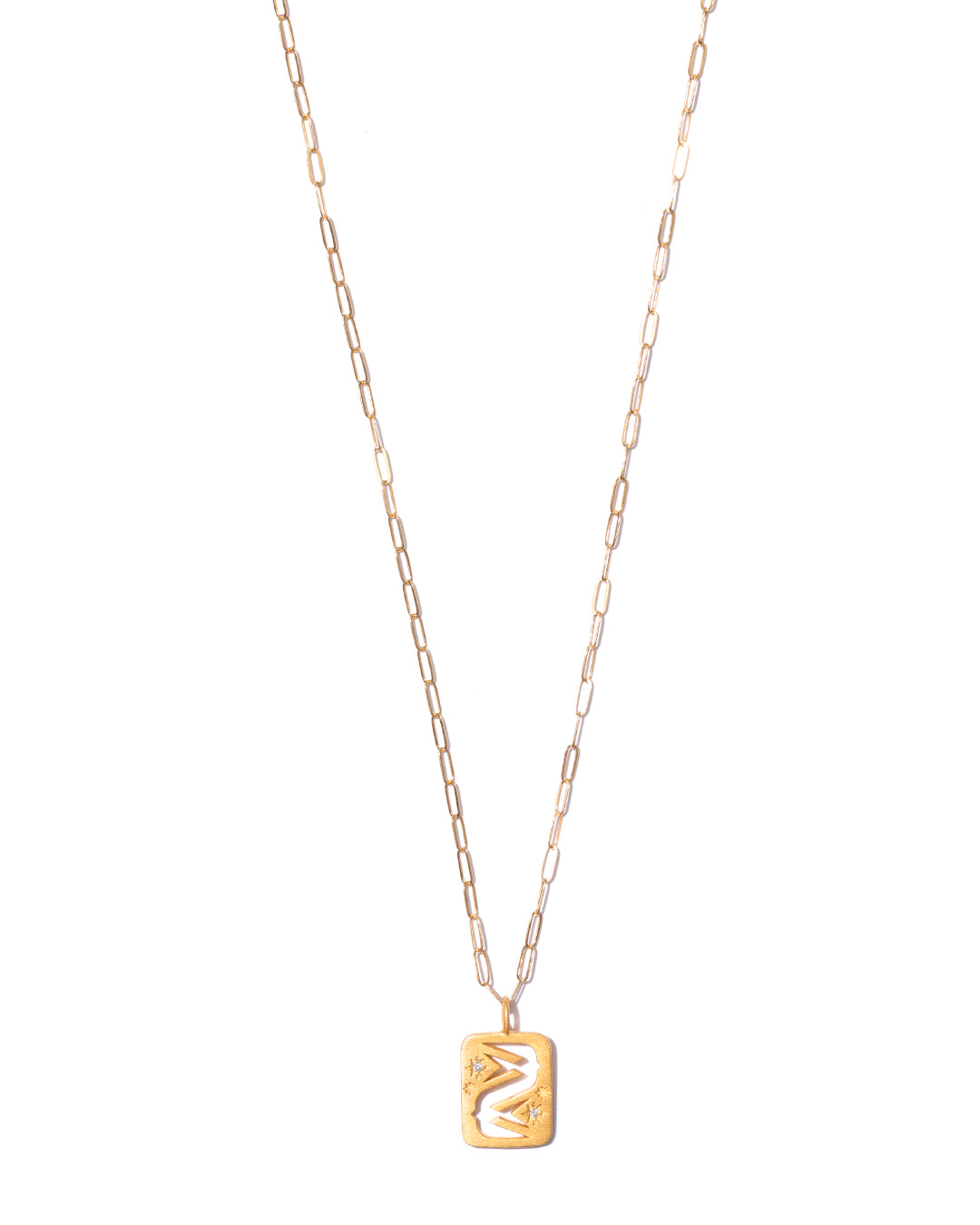RAW-STONE CHARM - Diamond -  #448
