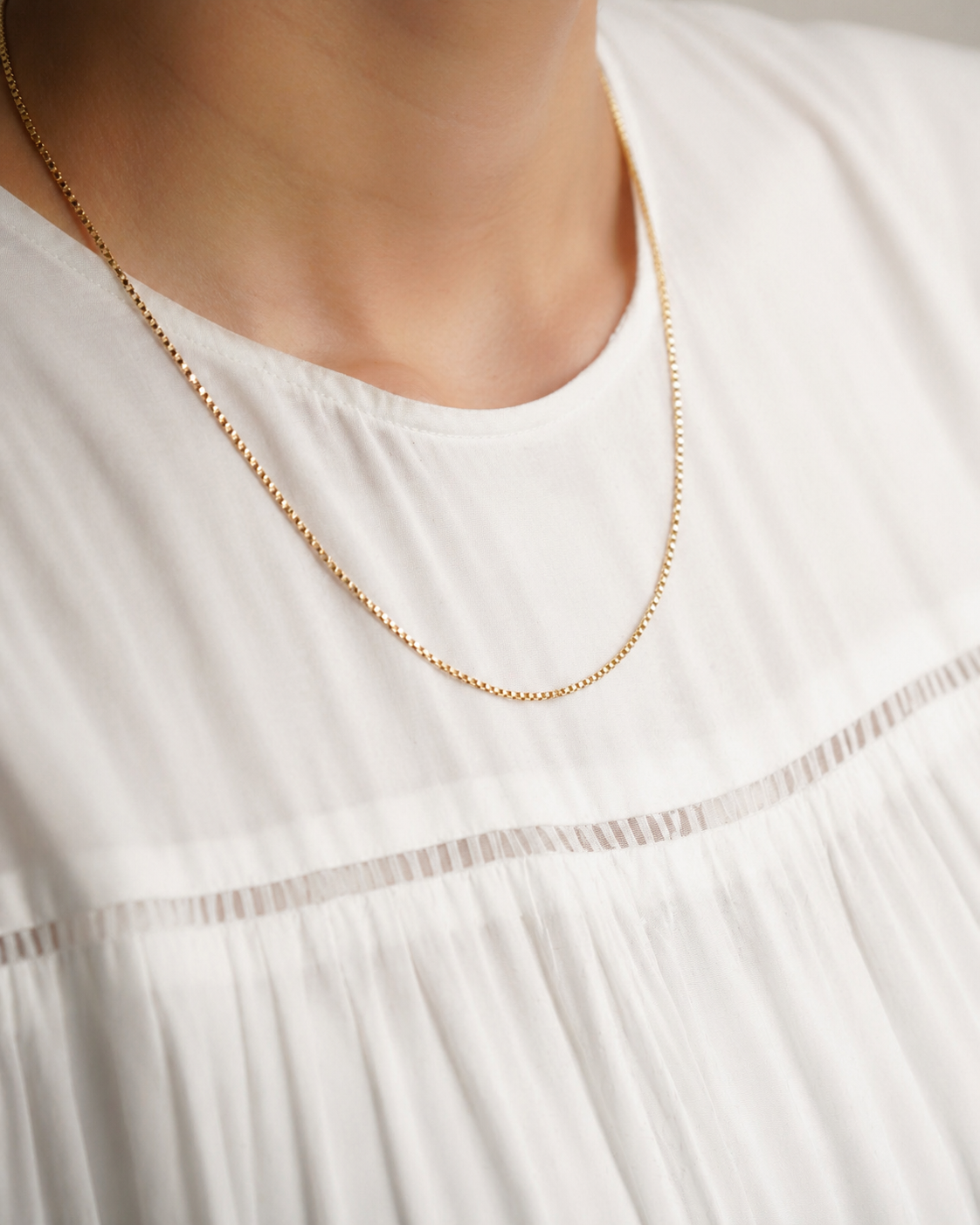 ROUND BOX CHAIN 40cm #010