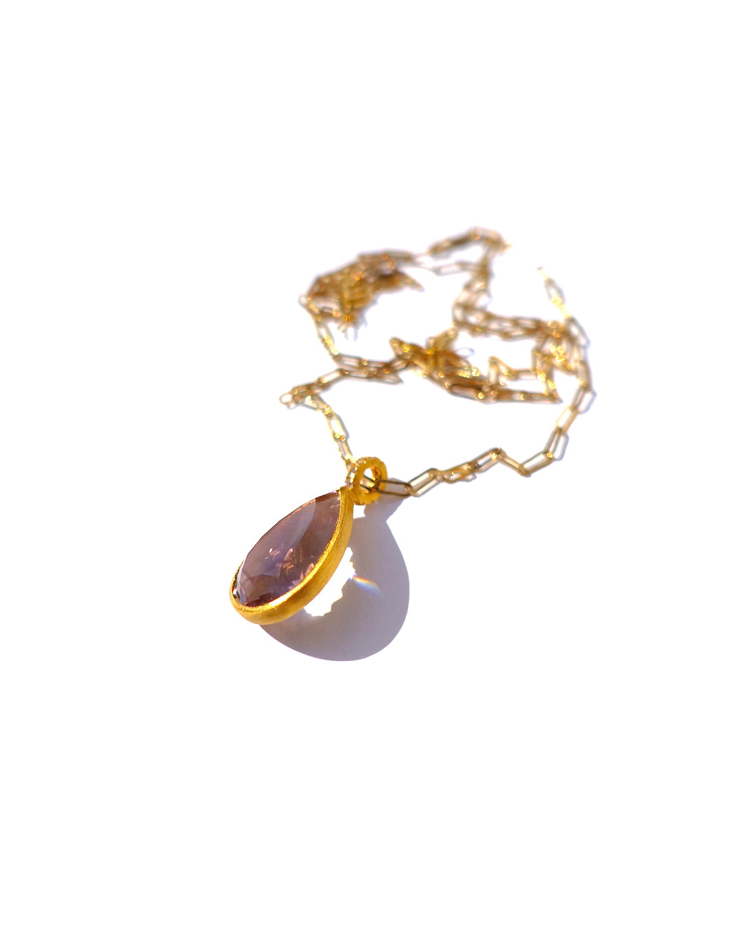RAW-STONE CHARM - Ametrine -  #N054