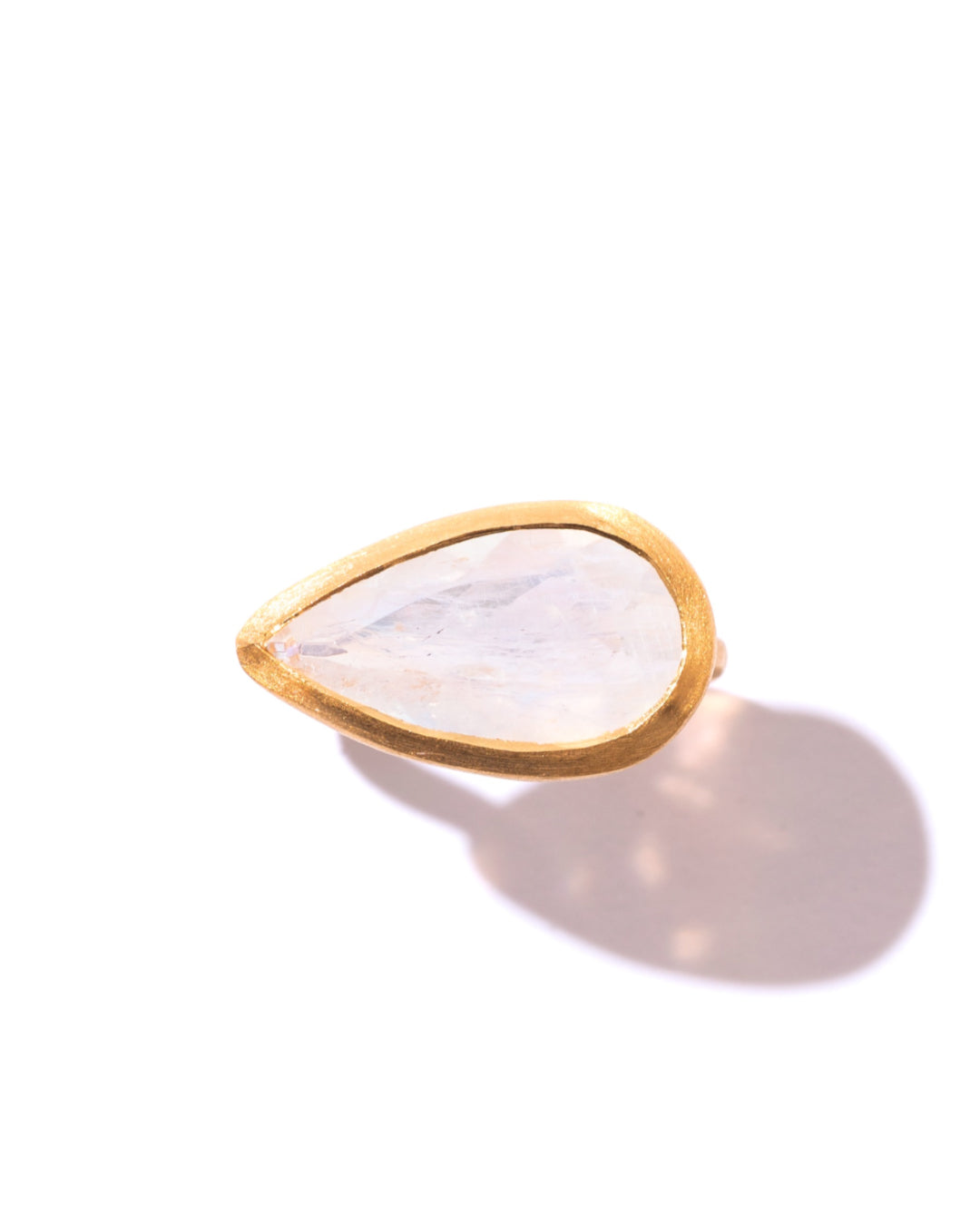RAW-STONE RING - Moon Stone -  #R049