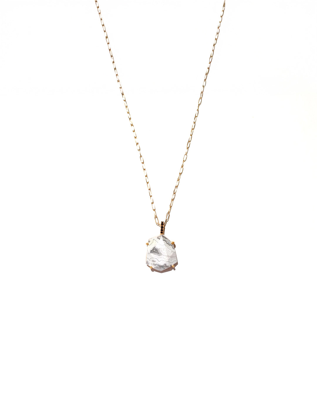 RAW-STONE CHARM - Agate - #015
