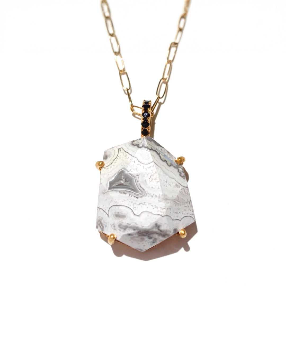 RAW-STONE CHARM - Agate - #015