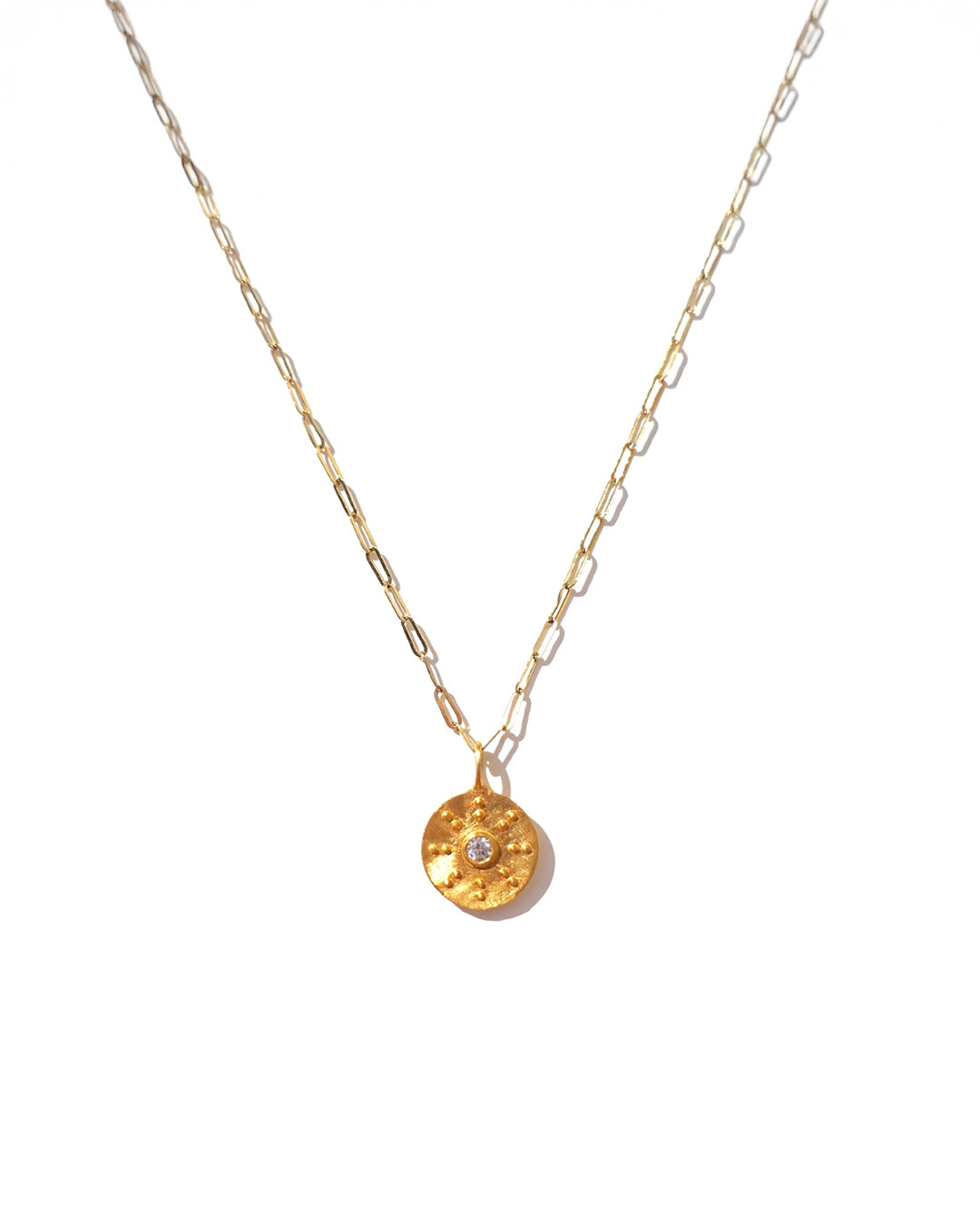 RAW-STONE CHARM - Cubic Zirconia -  #047