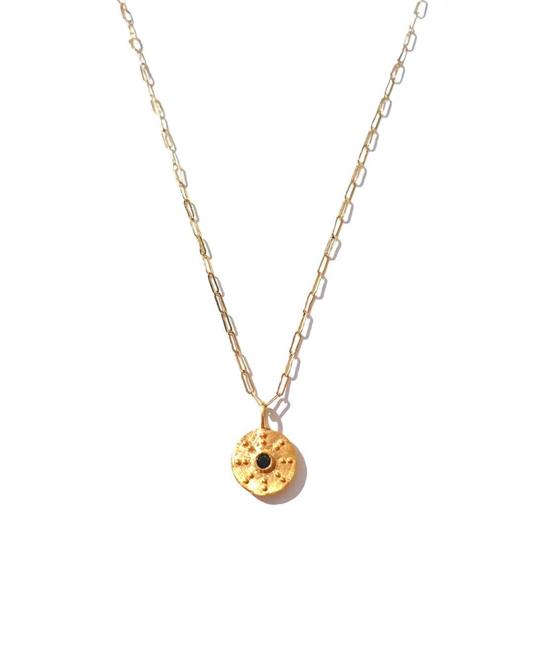 RAW-STONE CHARM - Onyx -  #048