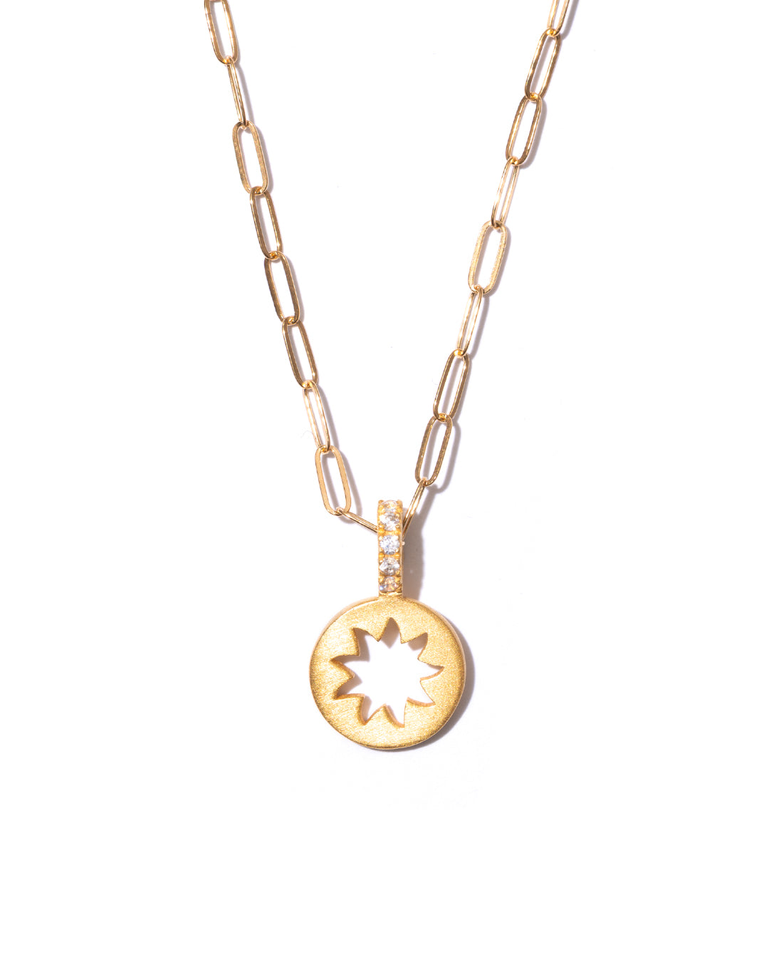 RAW-STONE CHARM - Cubic Zirconia -  #449