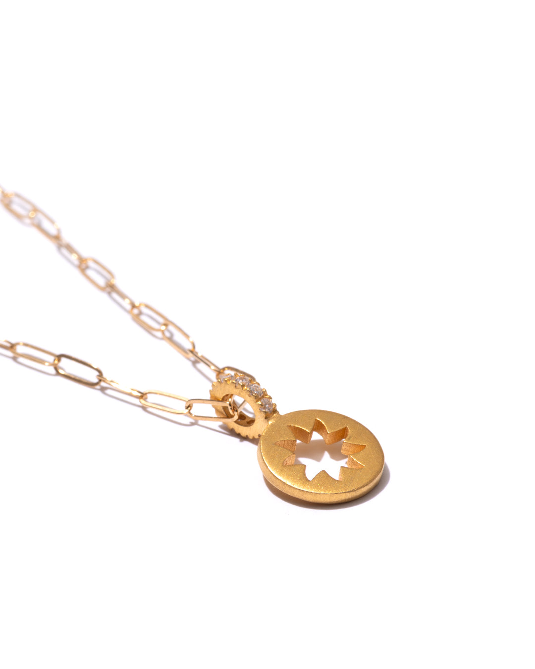 RAW-STONE CHARM - Cubic Zirconia -  #449