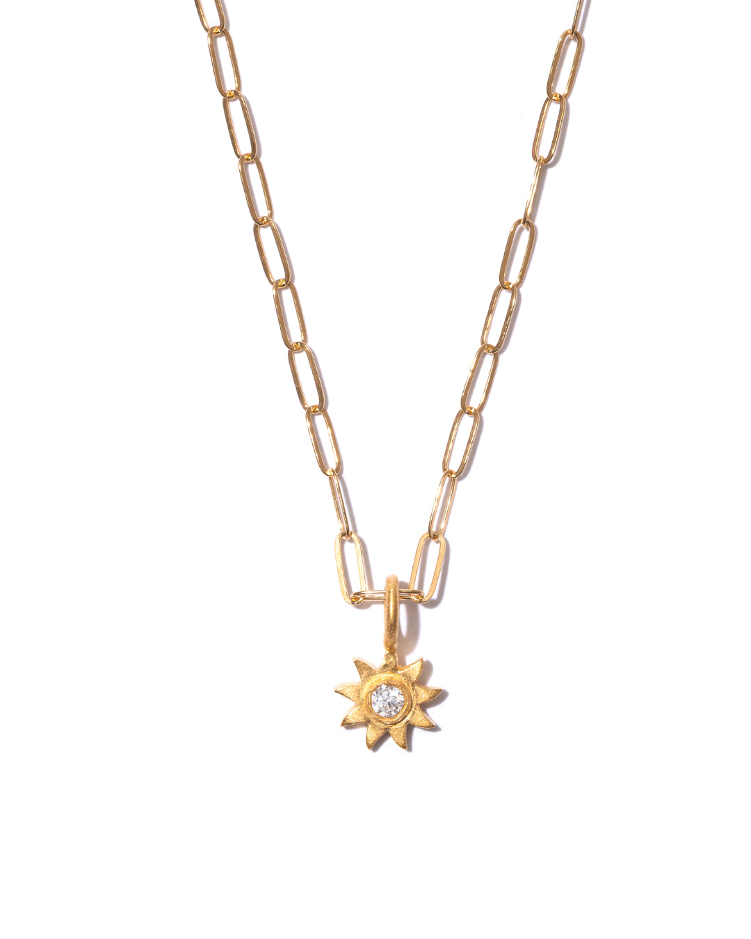 RAW-STONE CHARM - Cubic Zirconia -  #452
