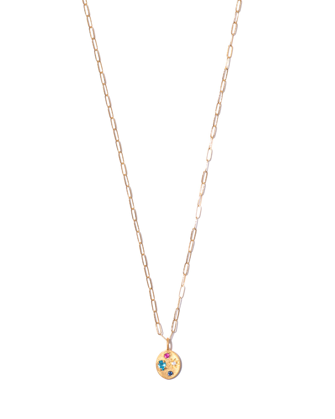 RAW-STONE CHARM - Topaz -  #597
