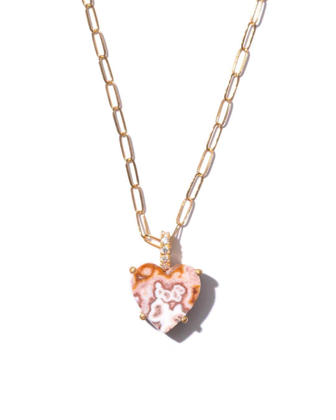 RAW-STONE CHARM - Rosita Jasper -  #724